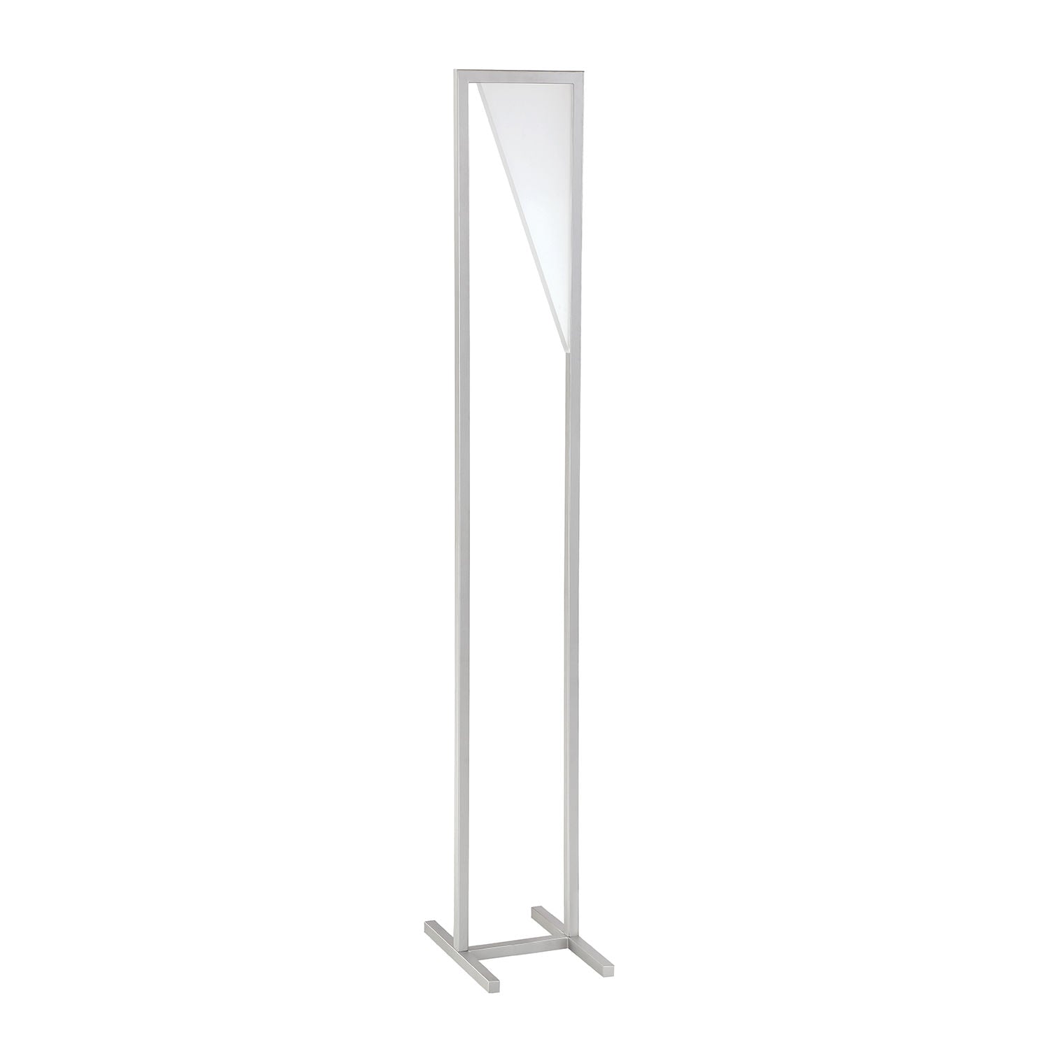 VOXX Lampe sur pied Nickel DEL INTÉGRÉ - FL5008-SV | KENDAL