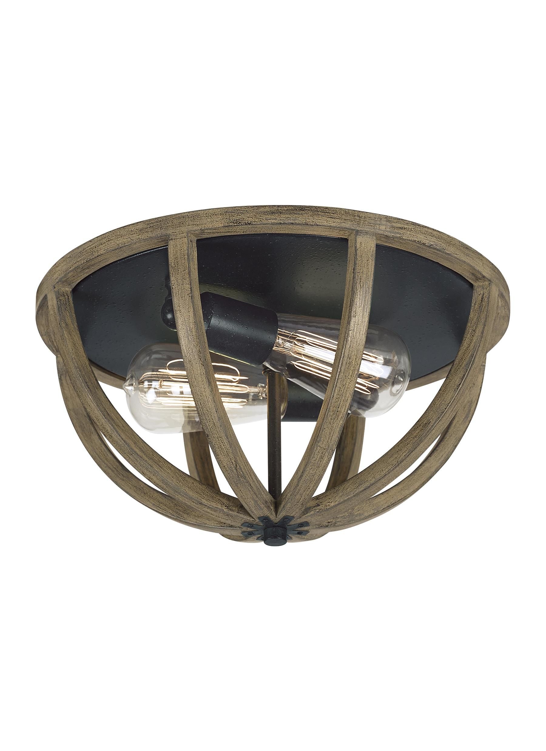 Allier Flush mount Wood, Black - FM400WOW/AF | FEISS