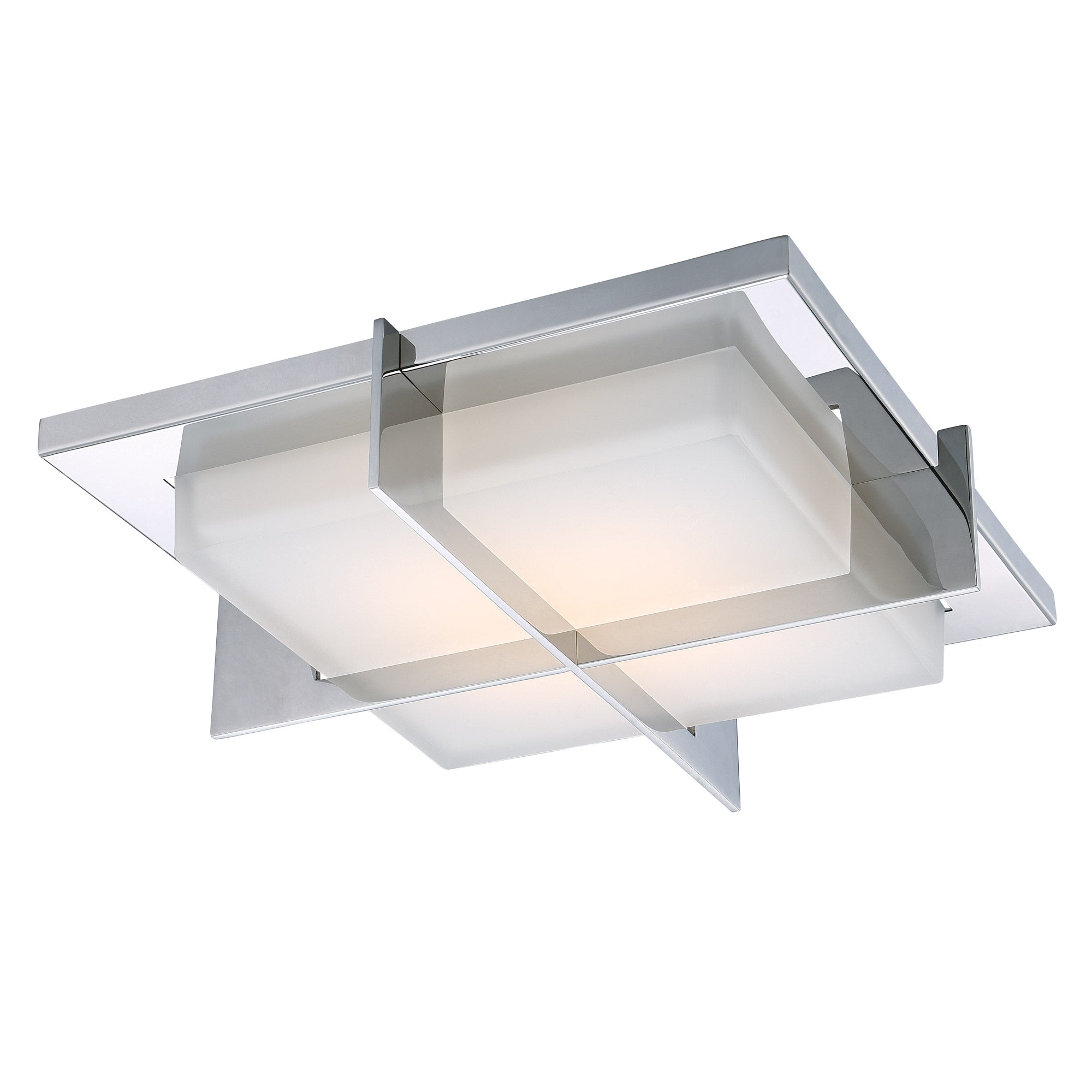RAZOR Flush mount Stainless steel INTEGRATED LED - FM-4716-SS | MODERN FORMS