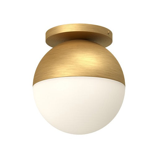 MONAE Flush mount Gold - FM58310-BG/OP | KUZCO