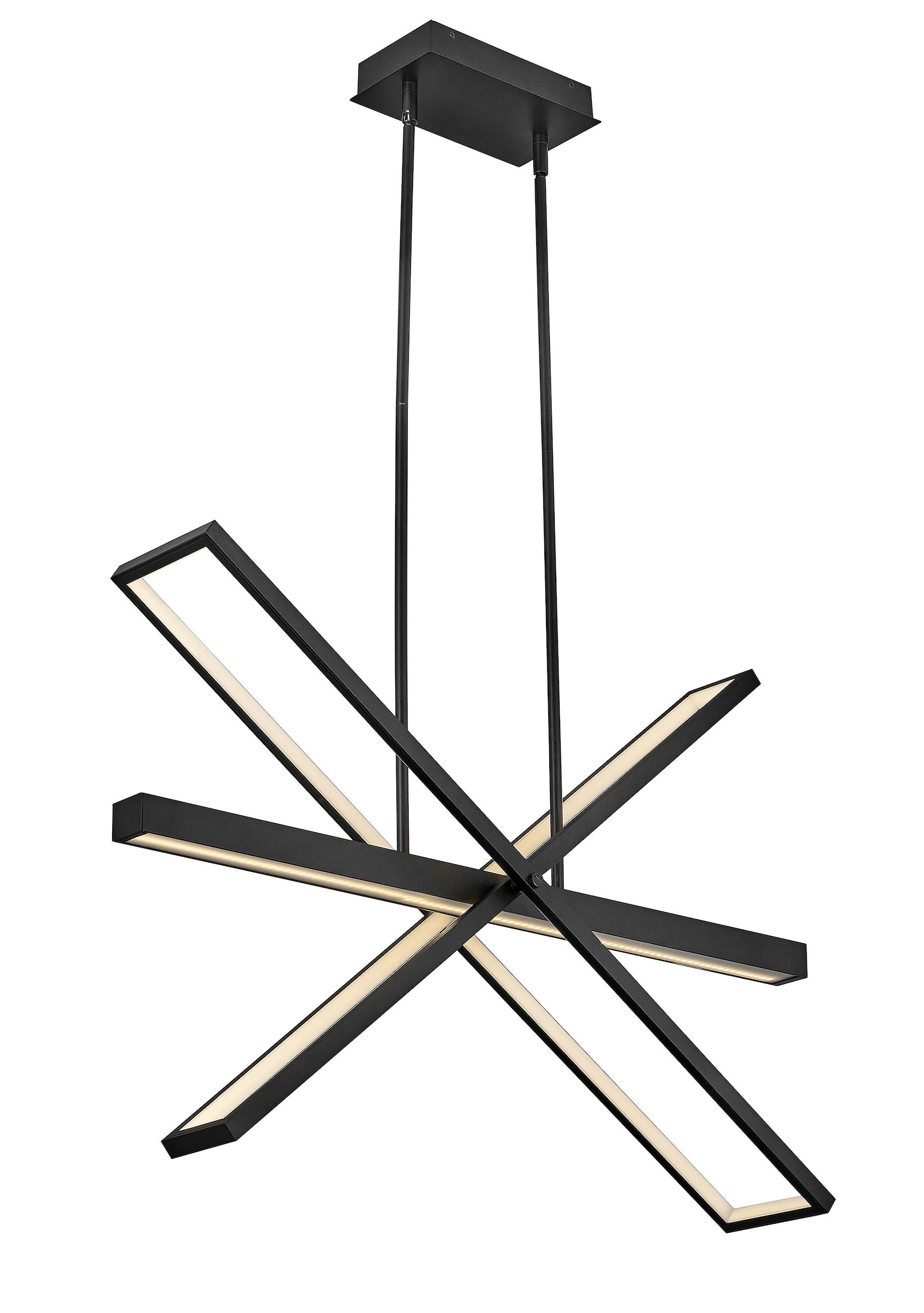 TANGENT Pendant Black INTEGRATED LED - FR34806BLK | HINKLEY/FREDRICK RAMOND