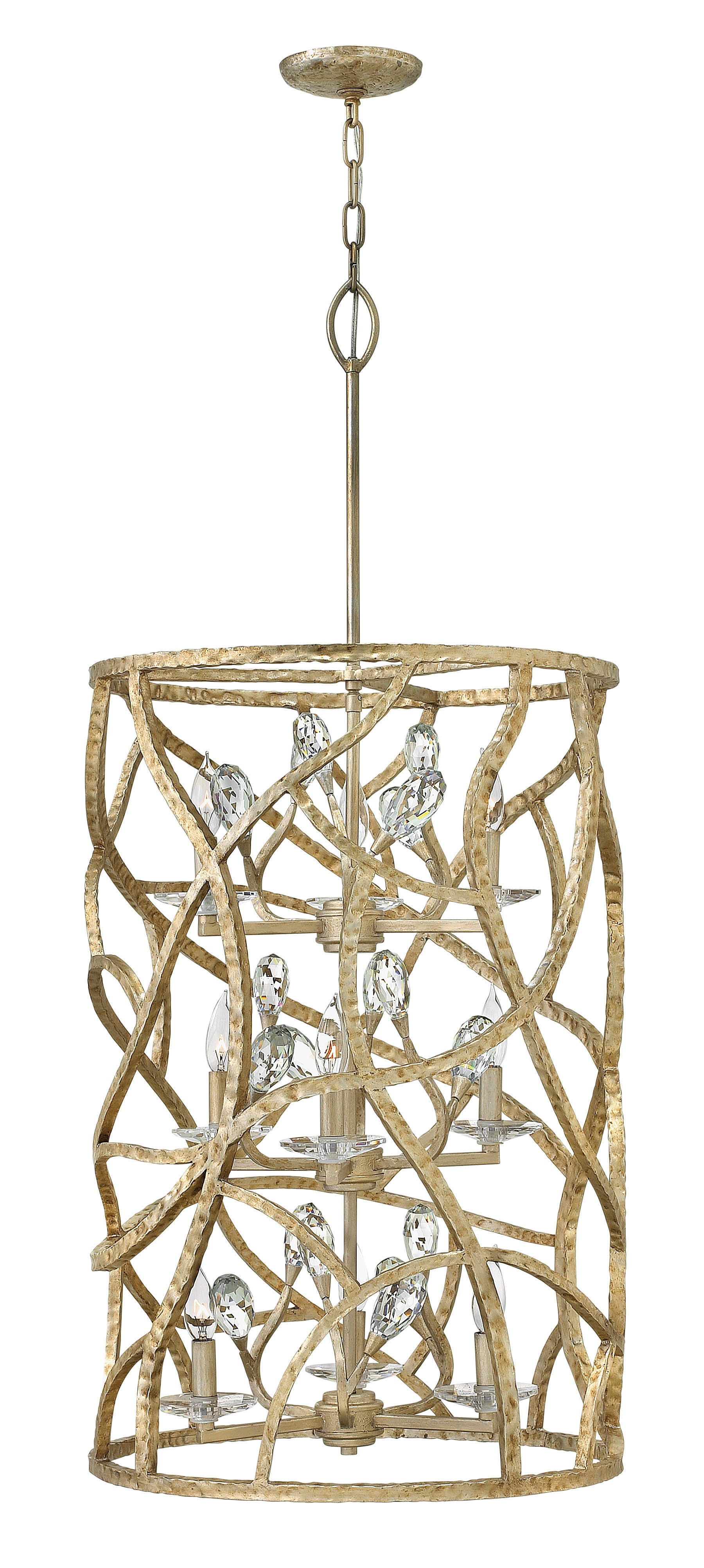 EVE Chandelier Or - FR46808CPG | HINKLEY