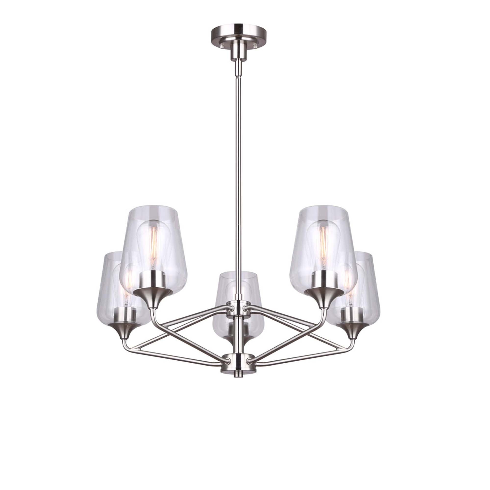 CONALL Suspension simple Nickel - ICH1102A05BN | CANARM