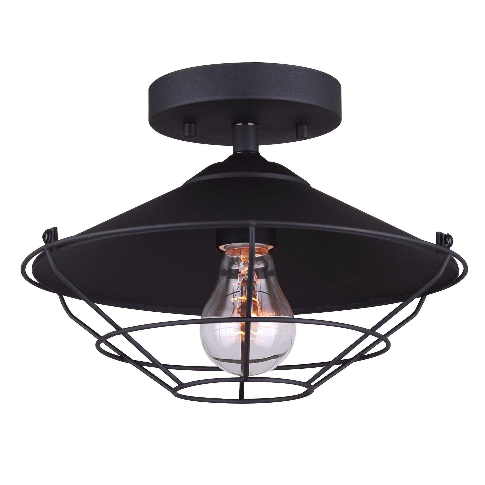 BRIGGS Outdoor flush mount Black - IOL583BK | CANARM