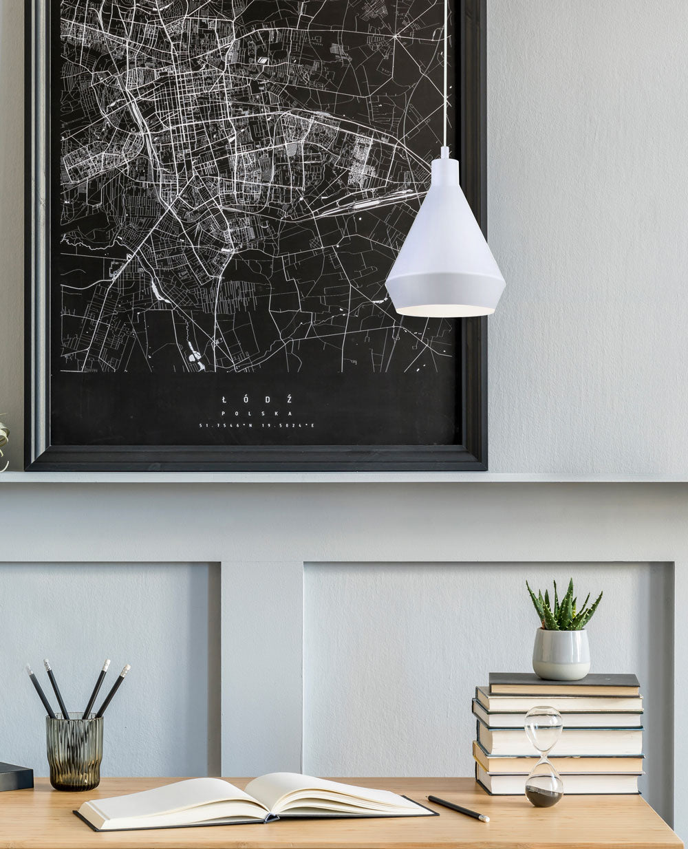 BYCK Suspension Blanc - IPL1020A01WH | CANARM