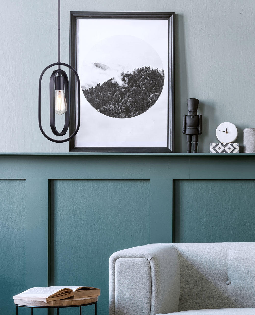 DILAN Suspension simple Noir, Brun - IPL1078A01BK | CANARM