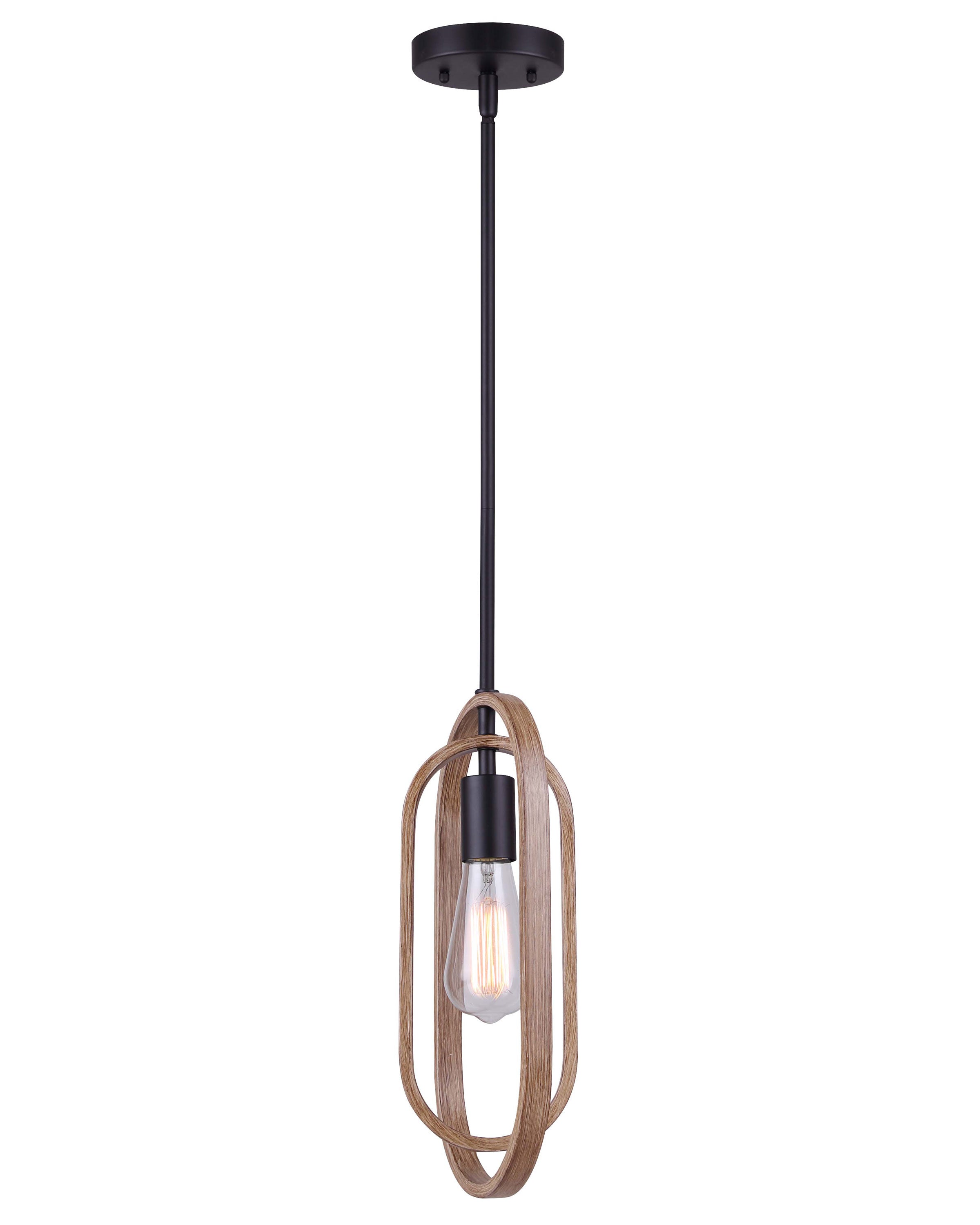 DYLAN Pendant Black, Brown - IPL1078A01BKB | canarm
