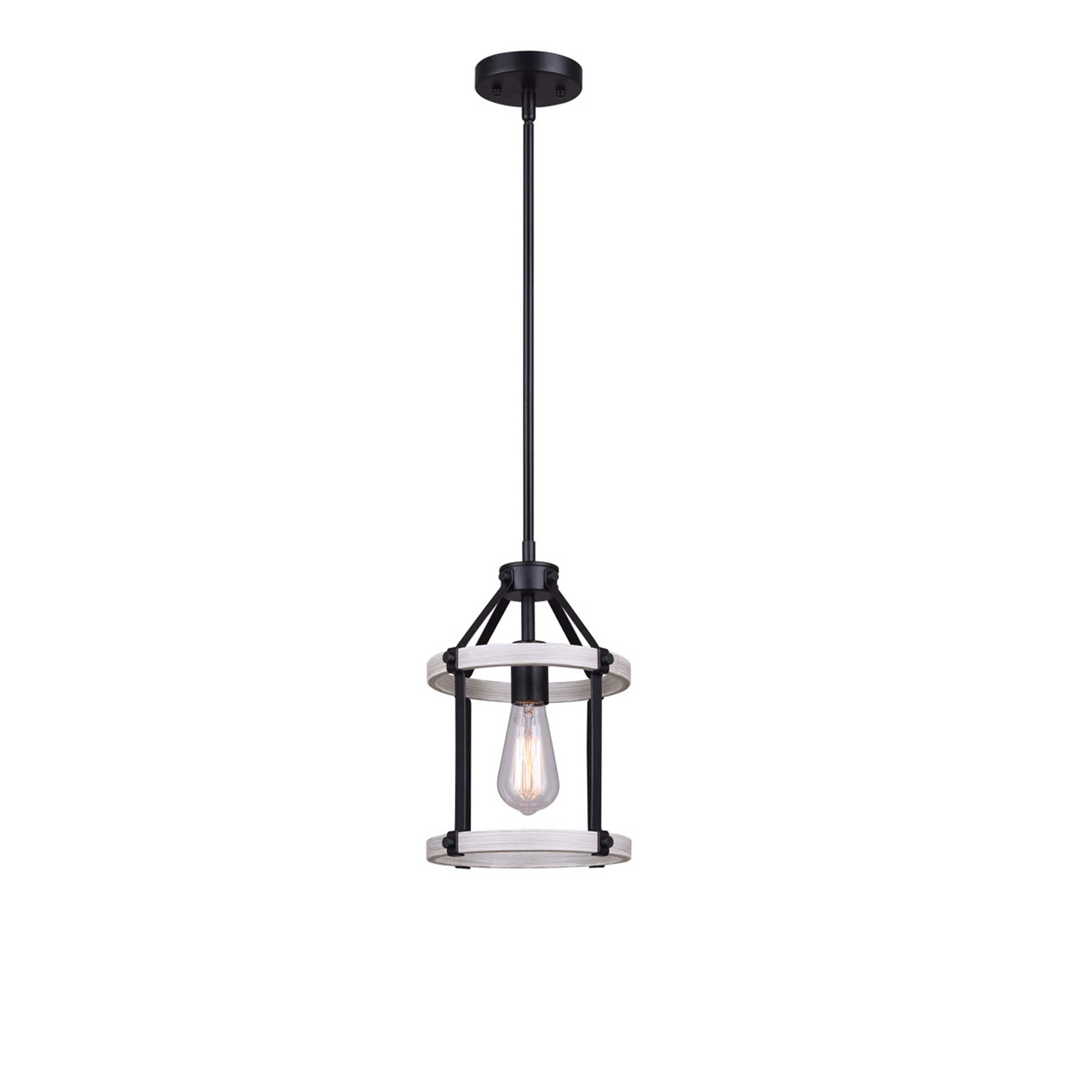 JOELLE Suspension simple Noir, Gris - IPL1094A01BBG | CANARM