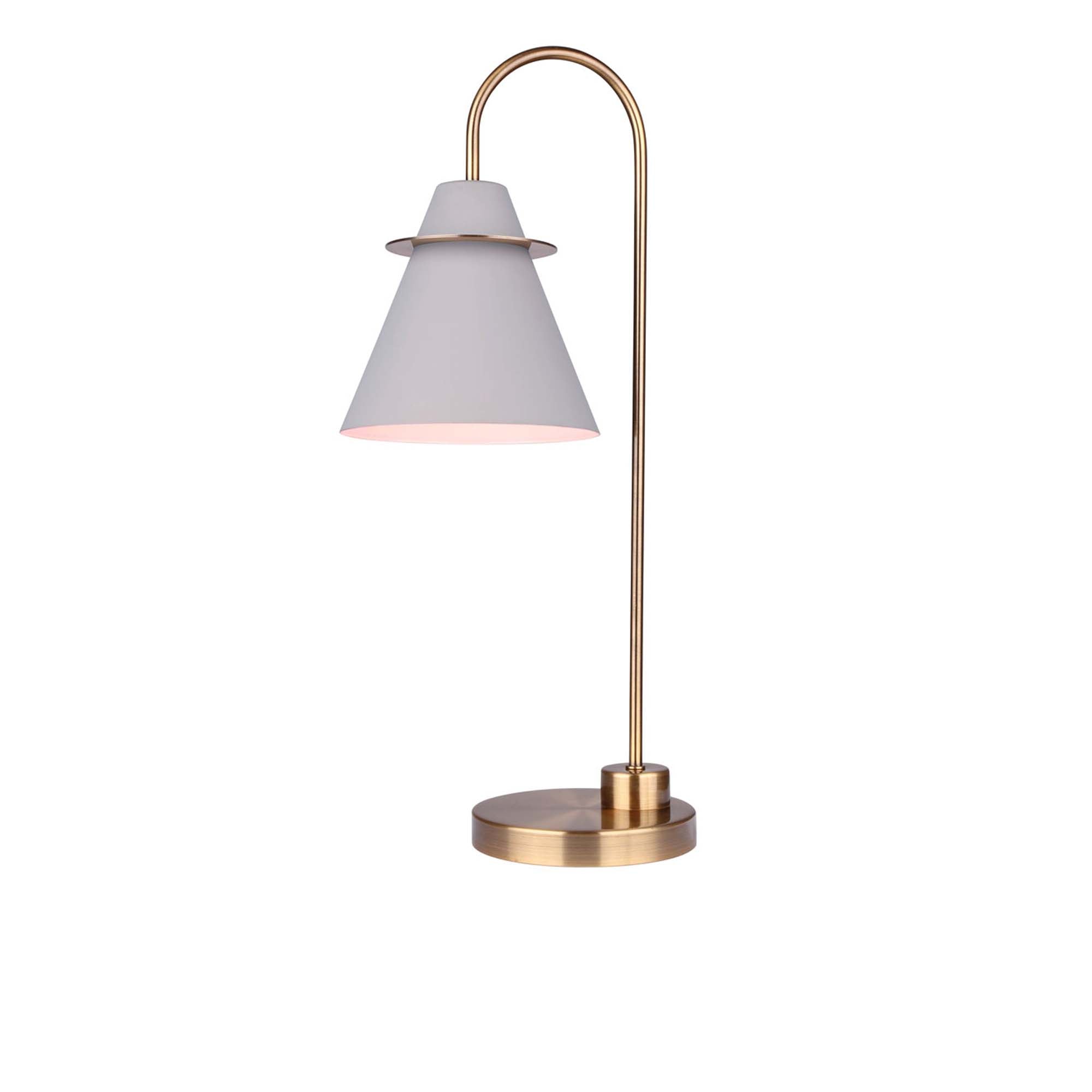 TALIA Deco et AccessoiresLamp Or, Blanc - ITL1076A22MGG | CANARM