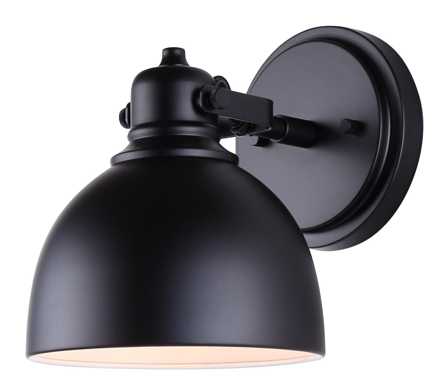 POLO Wall sconce Black - IVL622A01BK | CANARM