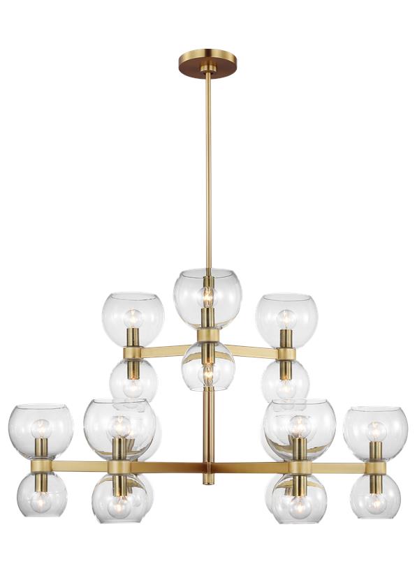 LONDYN Chandelier Or - KSC10018BBSCG | GENERATION-LIGHTING