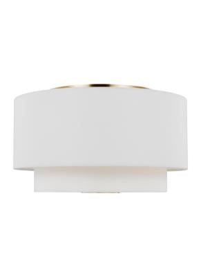 SAWYER Flush mount Gold - KSF1043BBS | GENERATION LIGHTING