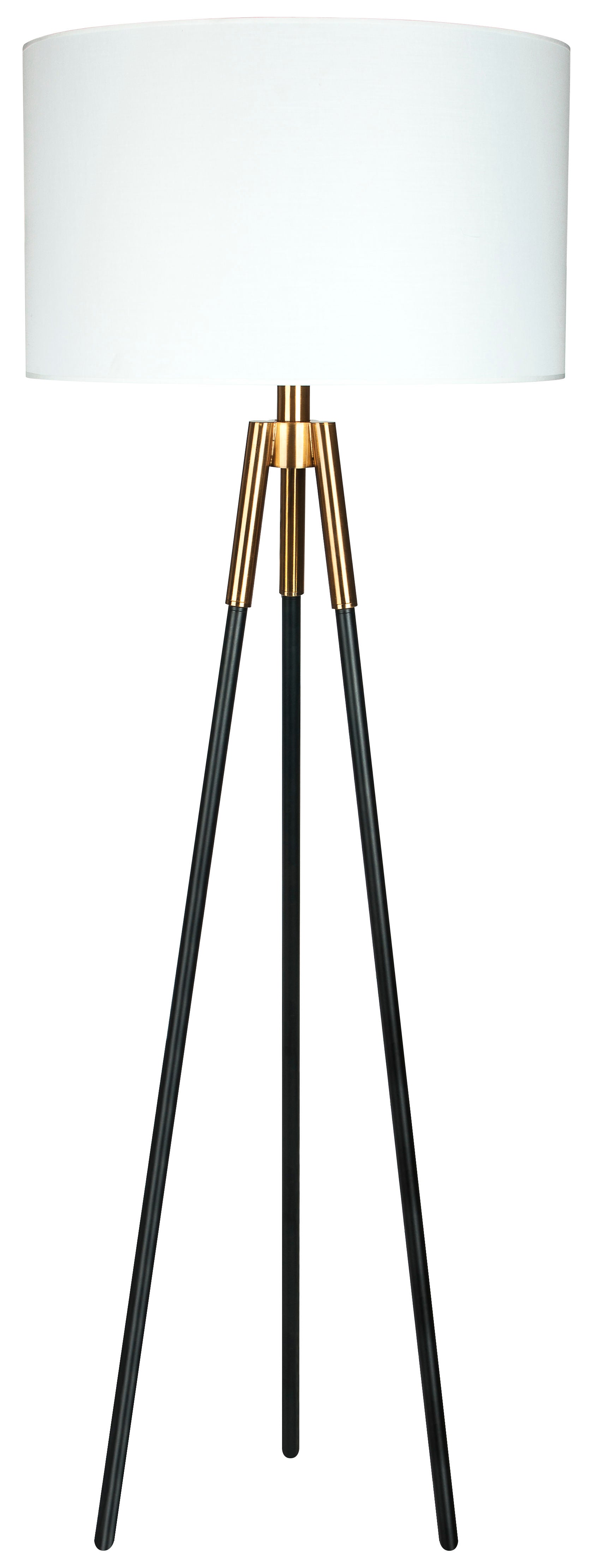 TAYLOR Lampe sur pied Noir, Or - LL1561 | LUCE-LUMEN