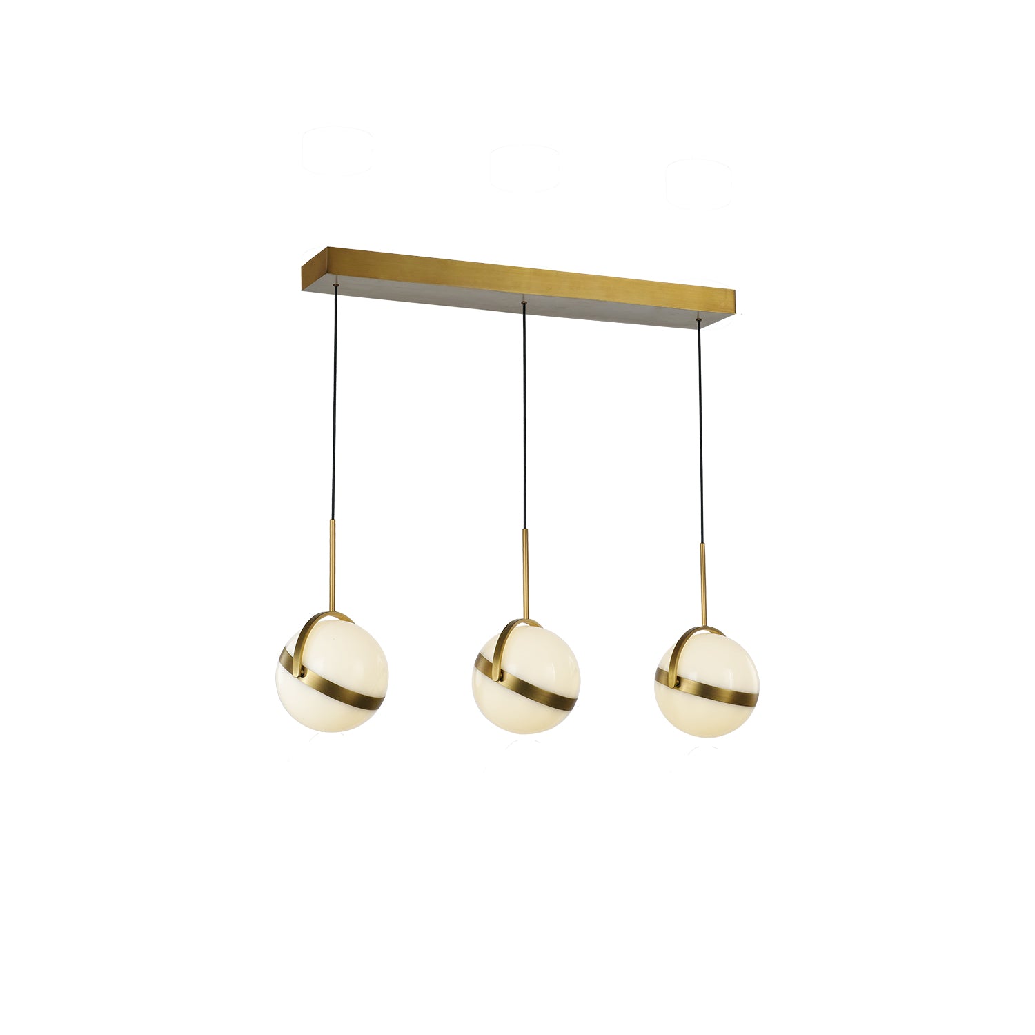 GLOBO Suspension Or DEL INTÉGRÉ - LP301003SG | ALORA