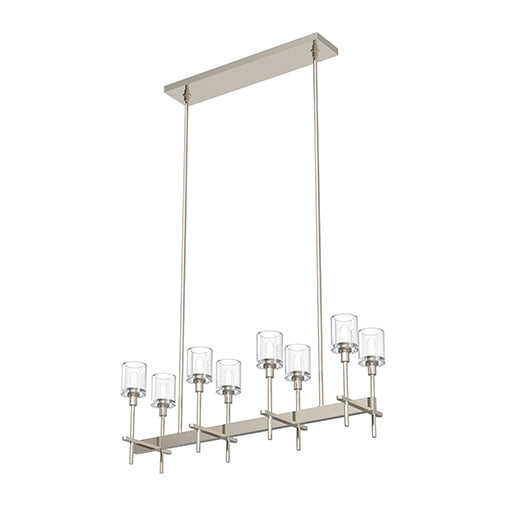 SALITA Suspension lineaire Nickel - LP314308PNCC | ALORA