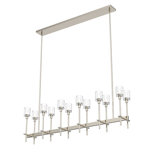 SALITA Suspension lineaire Nickel - LP314312PNCC | ALORA