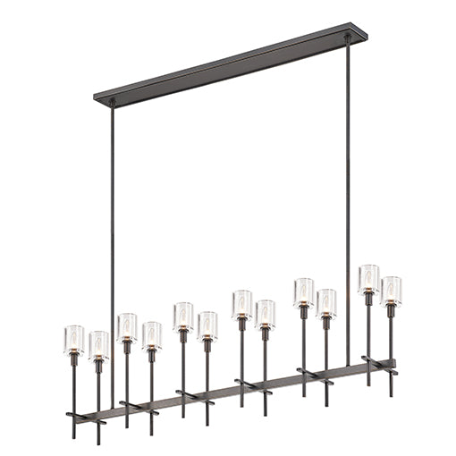 SALITA Suspension lineaire Bronze - LP314312UBCC | ALORA