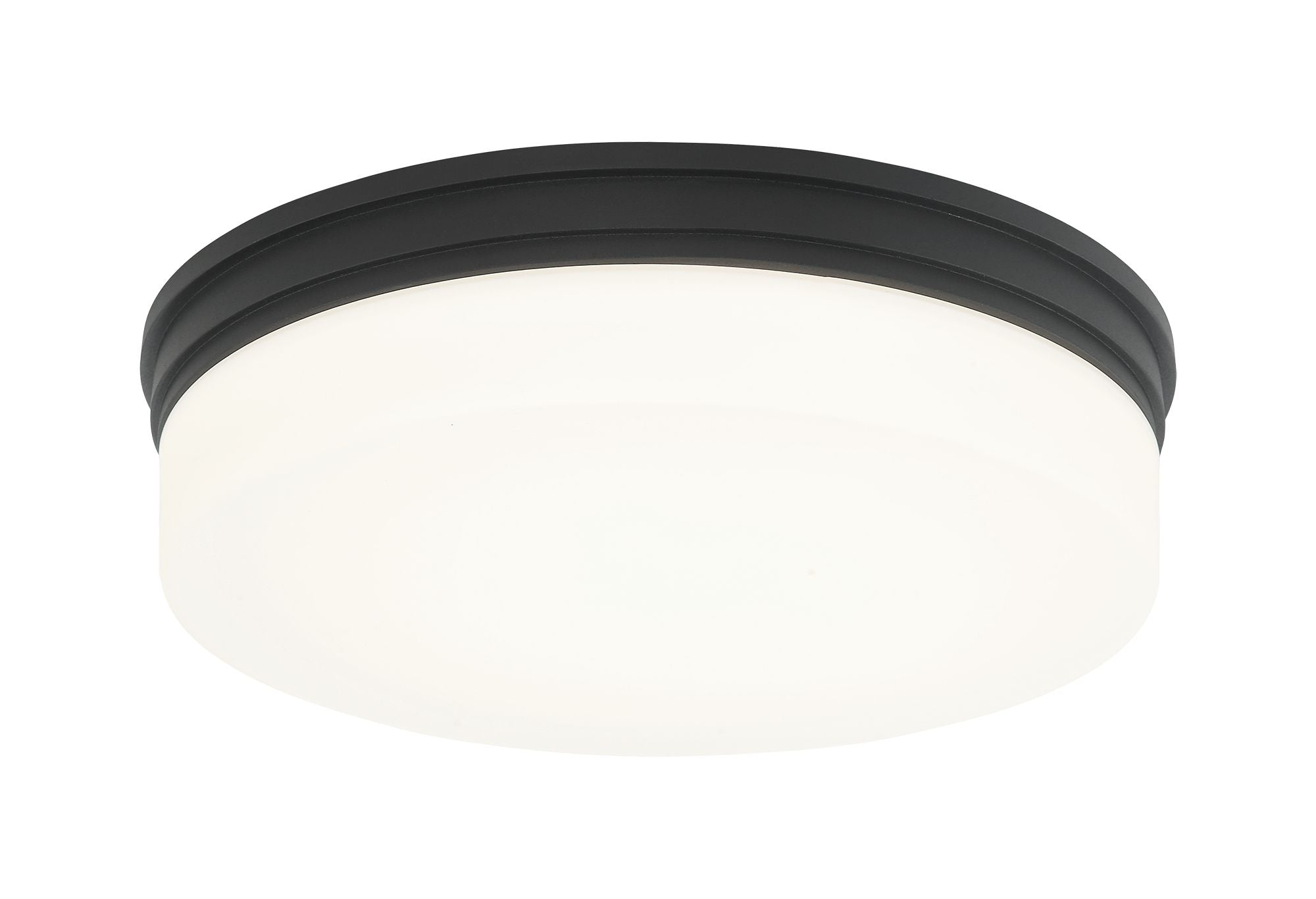 CIRCIAN Flush mount Black INTEGRATED LED - M10901MB | MATTEO