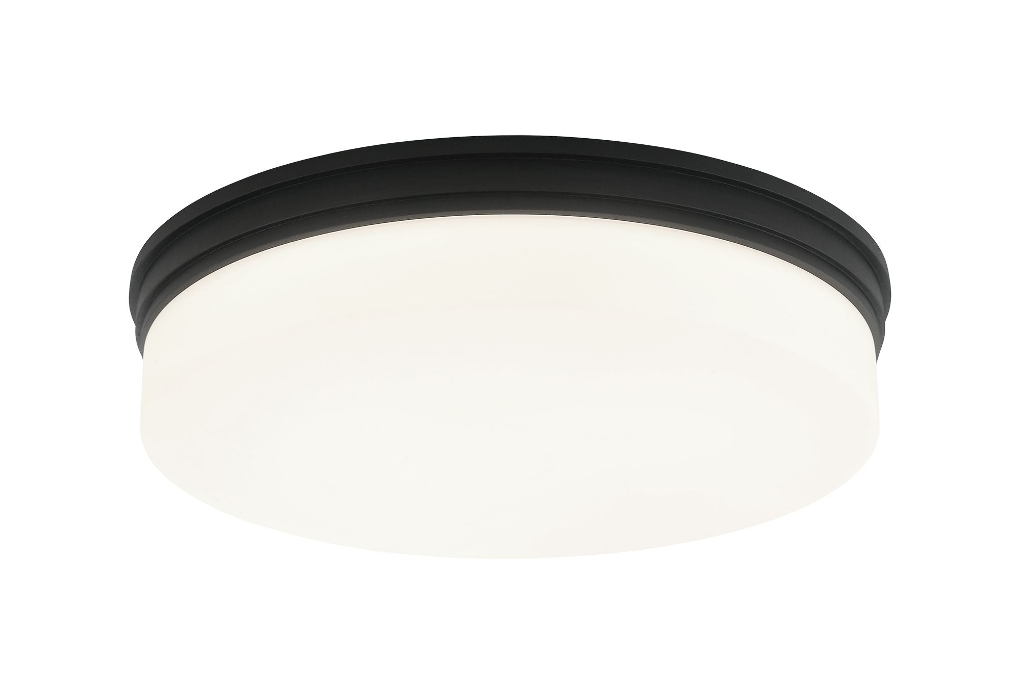CIRCIAN Flush mount Black INTEGRATED LED - M10902MB | MATTEO