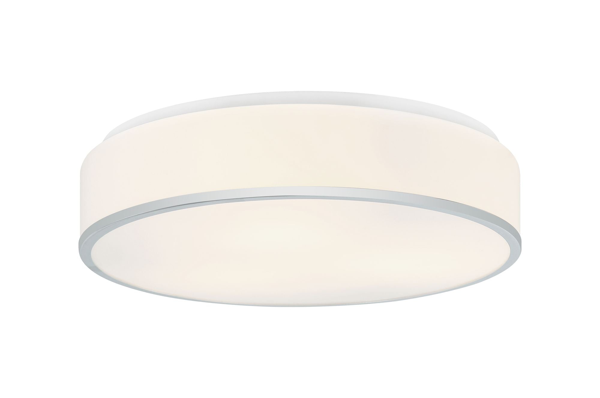 ECHO Flush mount Chrome INTEGRATED LED - M15803CH | MATTEO