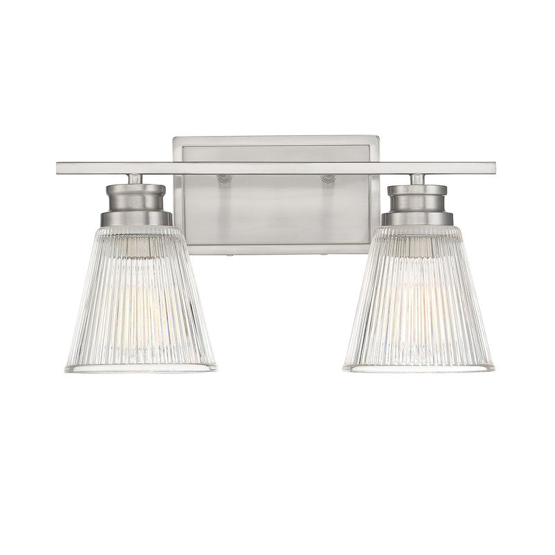 Bathroom wall sconce Nickel - M80040BN | SAVOYS