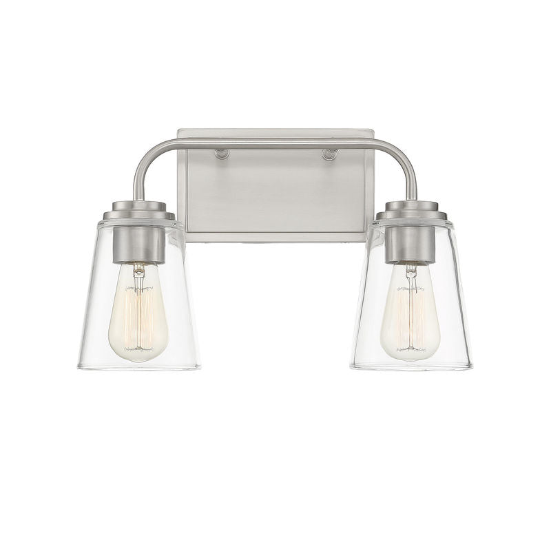 Bathroom wall sconce Nickel - M80043BN | SAVOYS