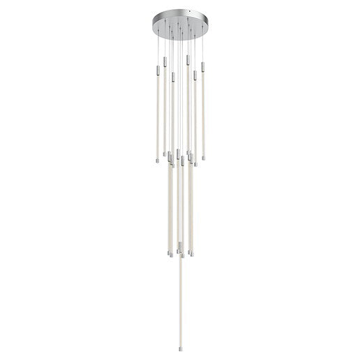MOTIF Suspension Chrome DEL INTÉGRÉ - MP75127-CH | KUZCO