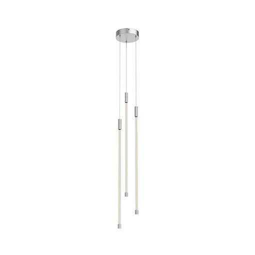 MOTIF Suspension Chrome DEL INTÉGRÉ - MP75227-CH | KUZCO