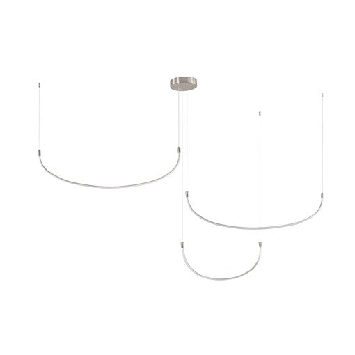 TALIS pendant Nickel INTEGRATED LED - MP89370-BN | KUZCO