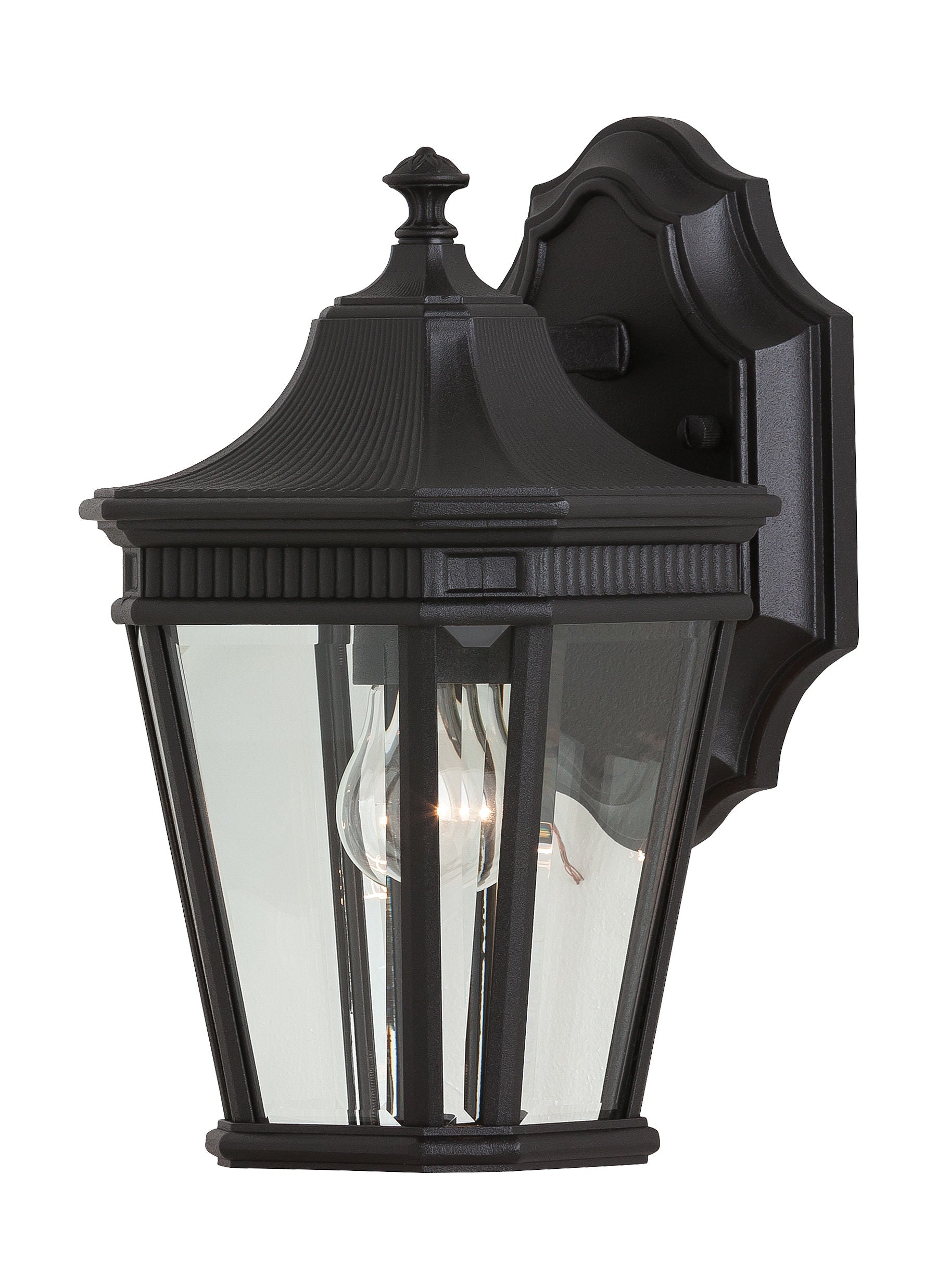 Cotswold Lane Outdoor sconce Black - OL5400BK | FEISS