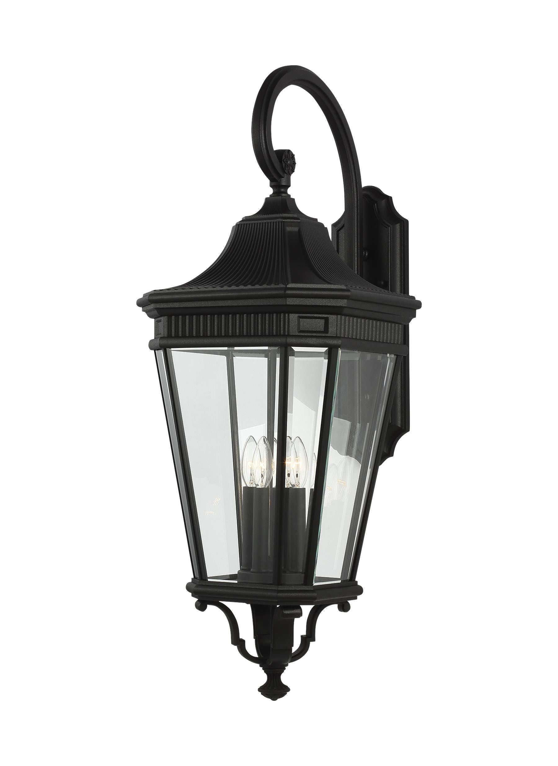 Cotswold-Lane Murale exterieure Noir - OL5405BK | GENERATION-LIGHTING