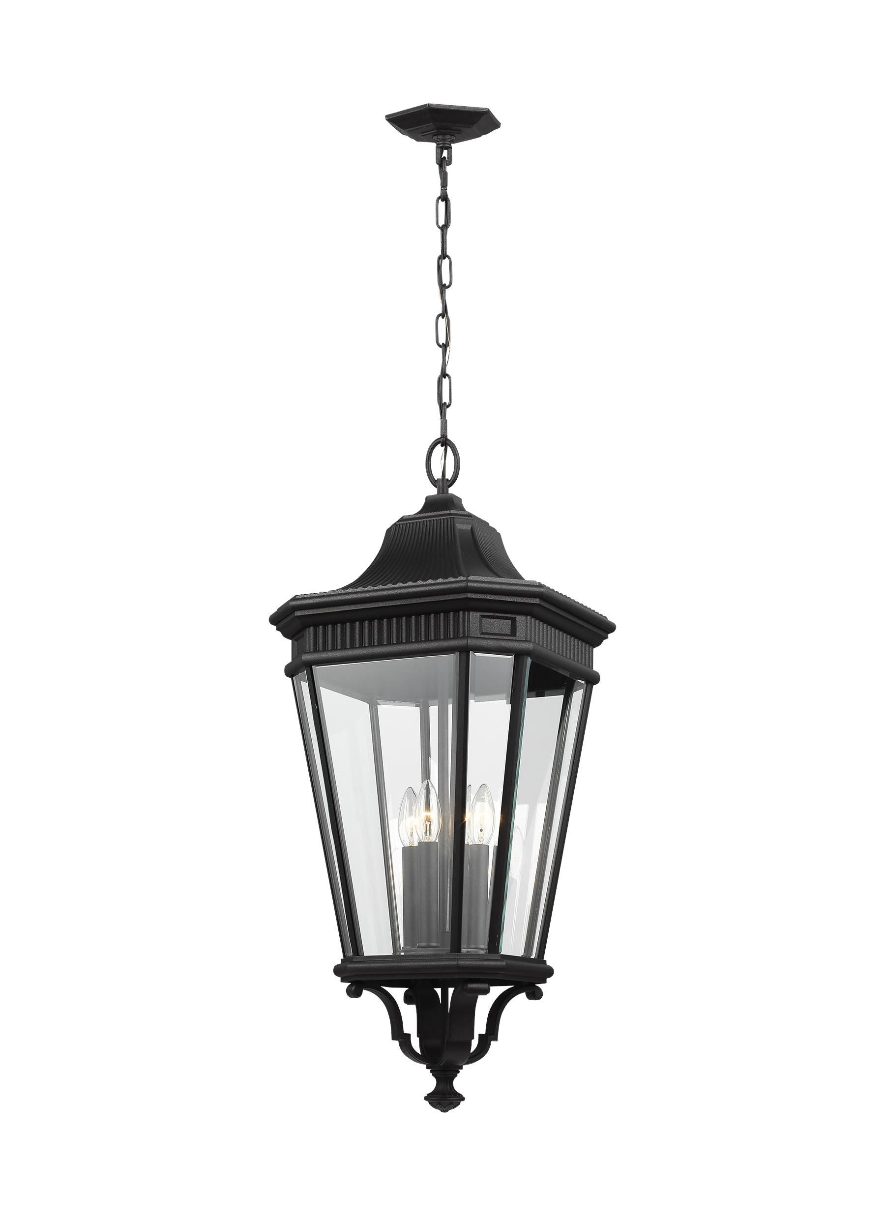 Cotswold Lane Outdoor pendant Black - OL5414BK | FEISS