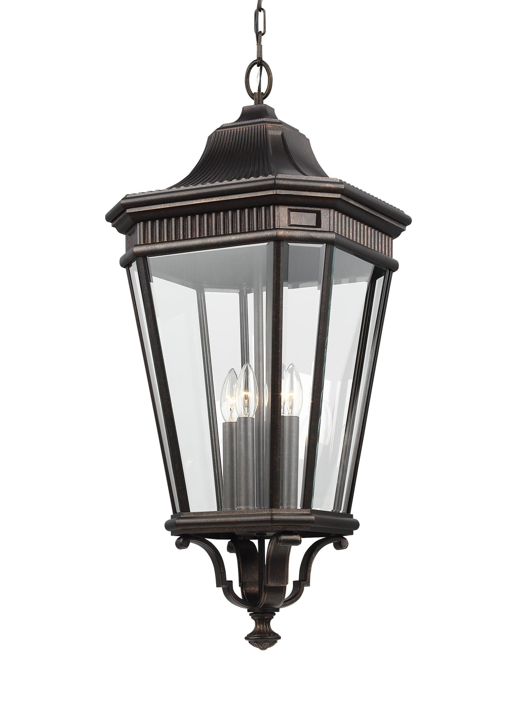 Cotswold Lane Outdoor pendant Bronze - OL5414GBZ | FEISS