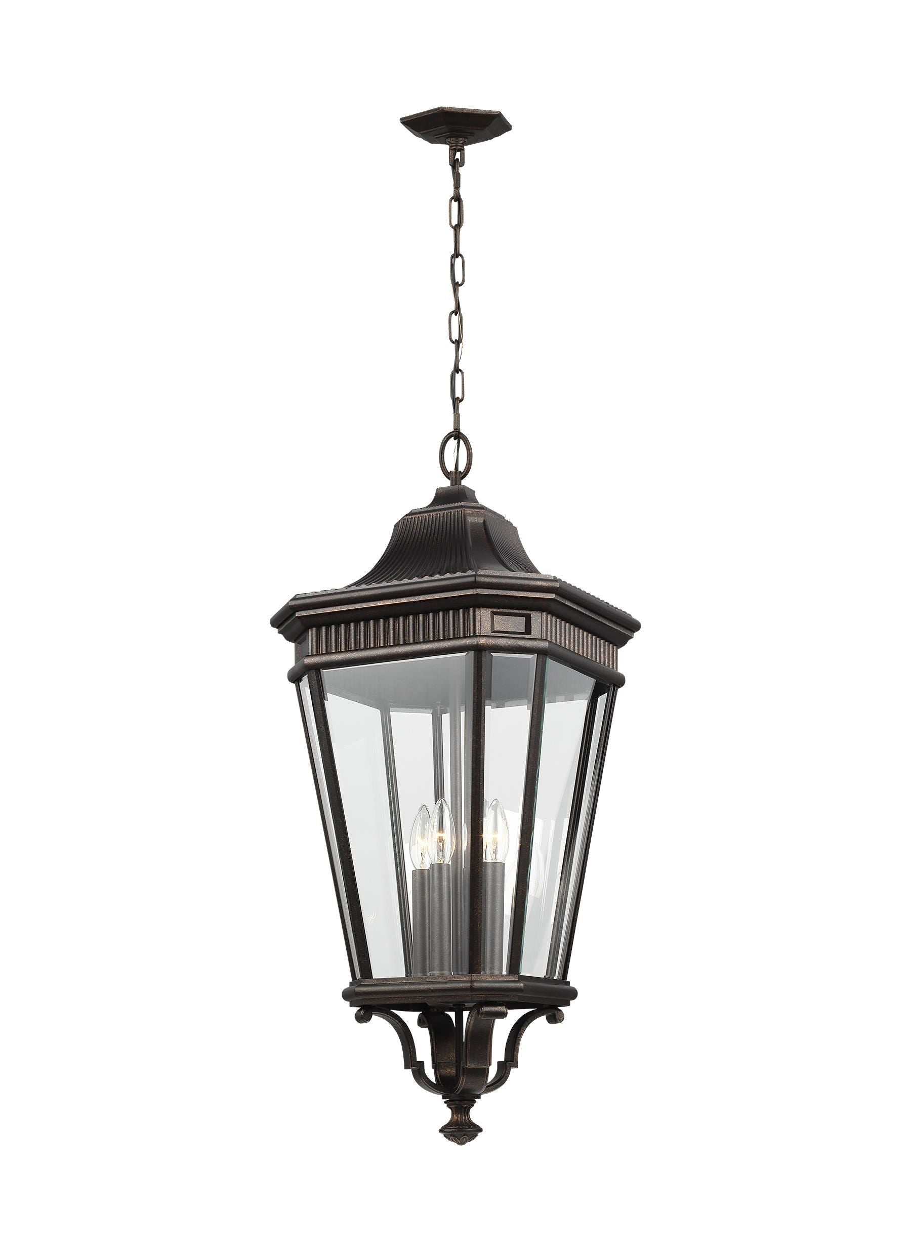 Cotswold Lane Outdoor pendant Bronze - OL5414GBZ | FEISS