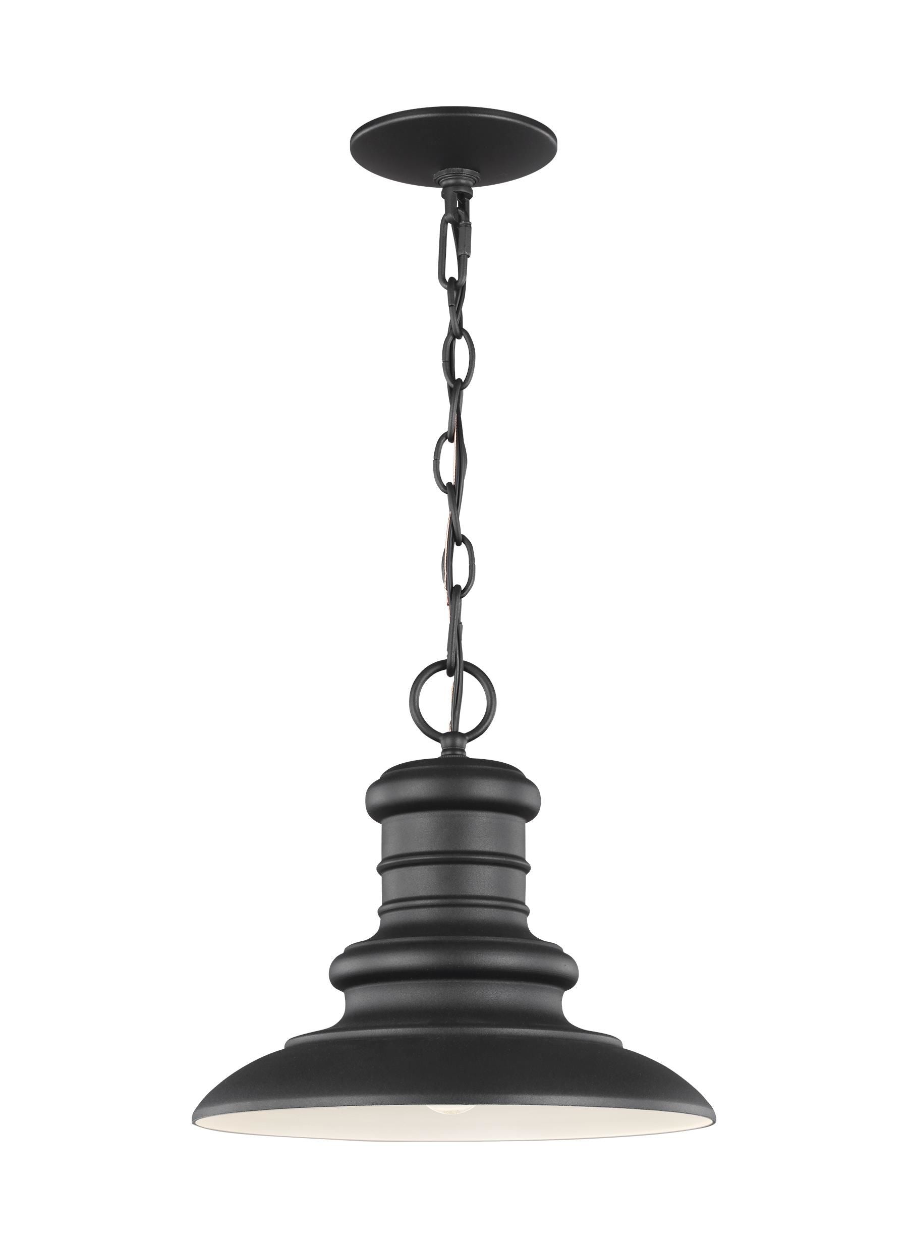 Redding Station Outdoor pendant Black - OL8904TXB | FEISS