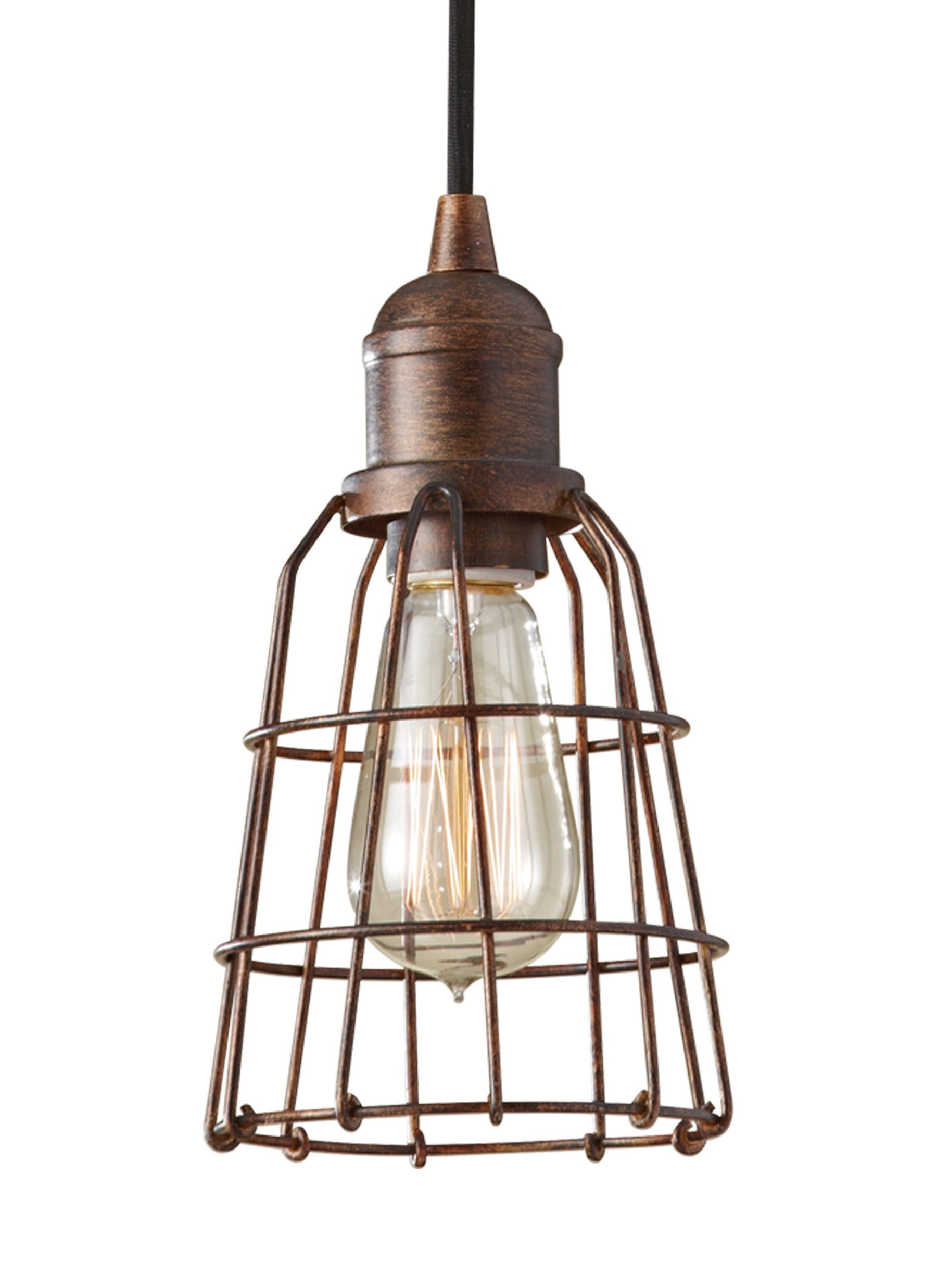 Urban Renewal Suspension simple Bronze - P1246PRZ | GENERATION LIGHTING