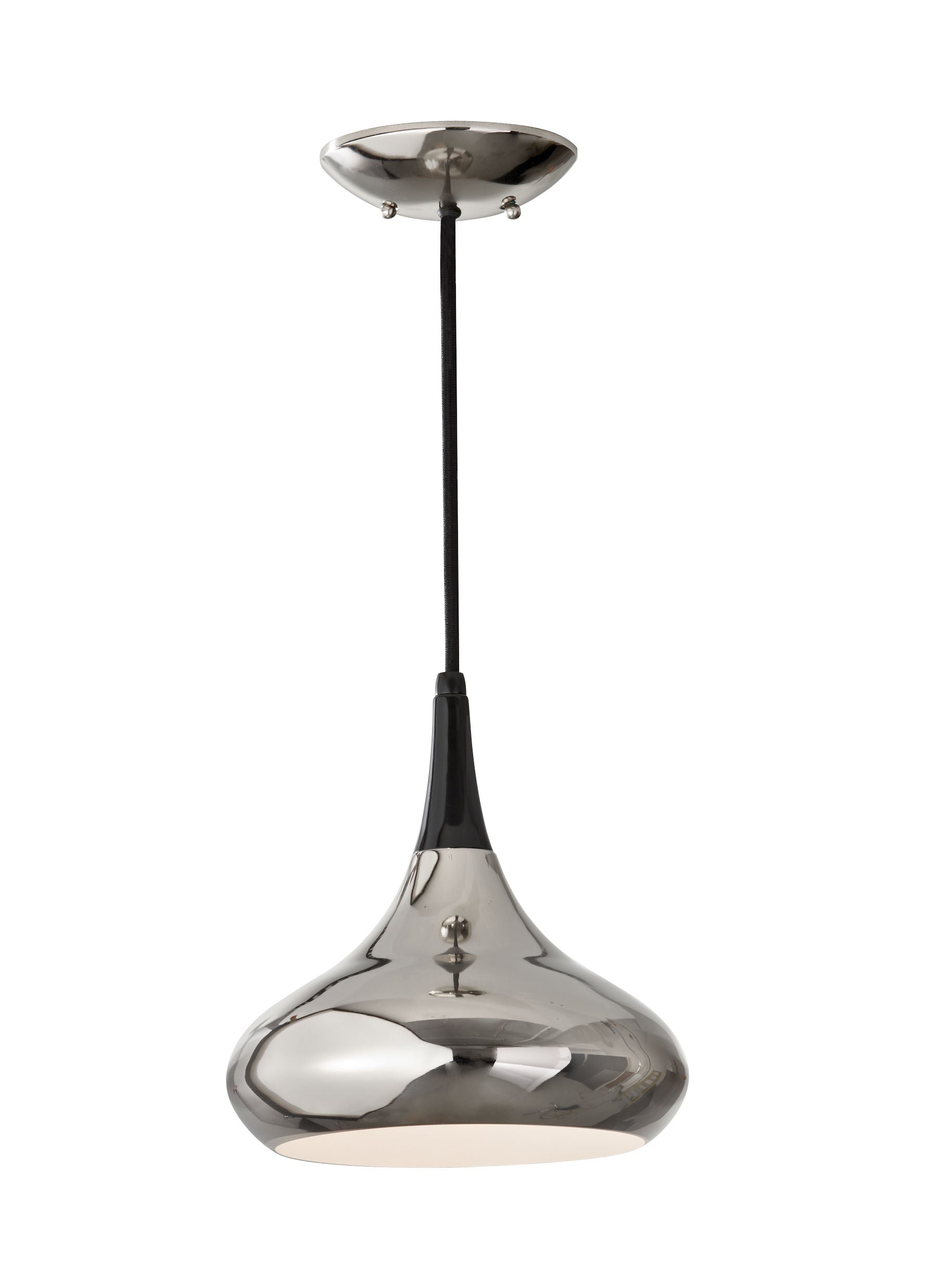 Belle Suspension simple Nickel - P1253PN | GENERATION LIGHTING
