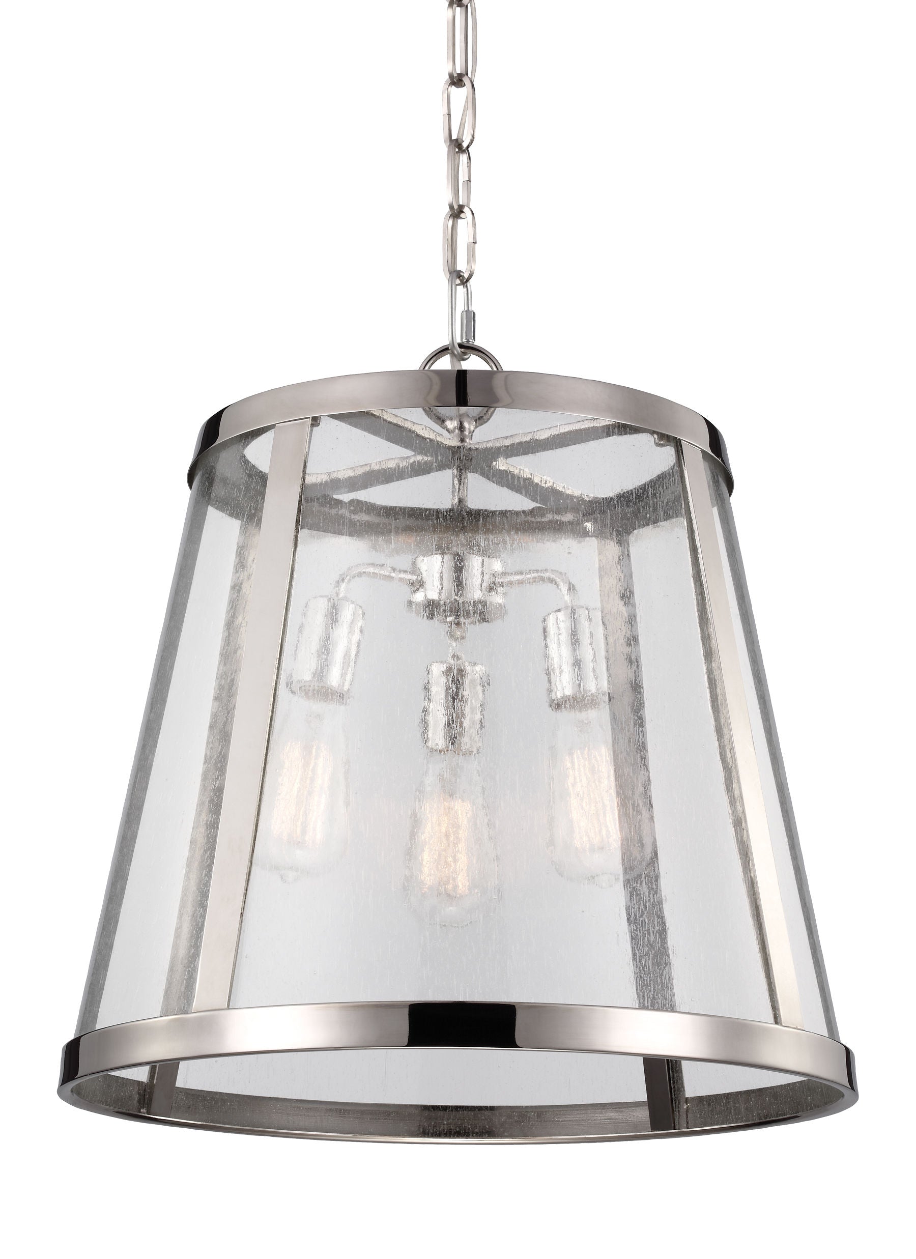 Harrow Chandelier Nickel - P1288PN | GENERATION-LIGHTING