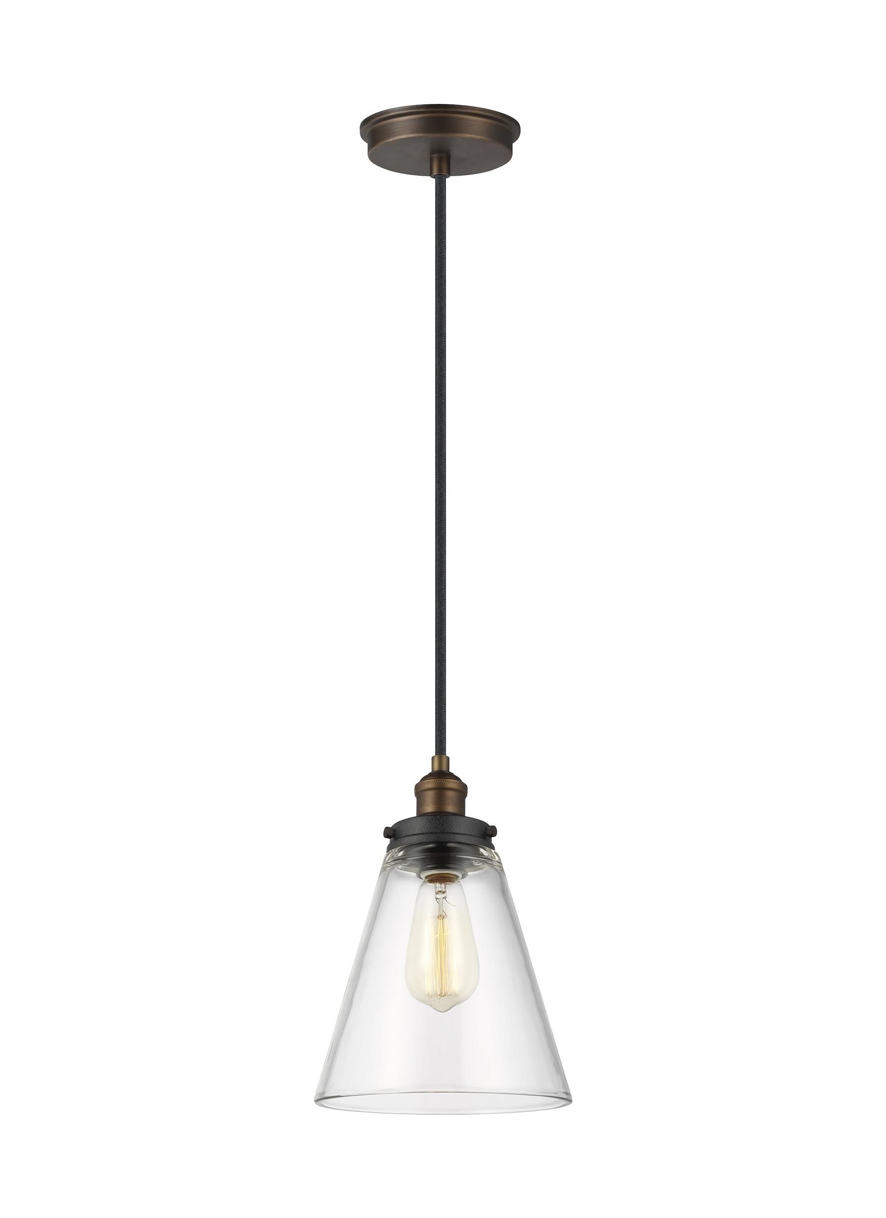 Baskin Suspension simple Or - P1347PAGB/DWZ | GENERATION LIGHTING