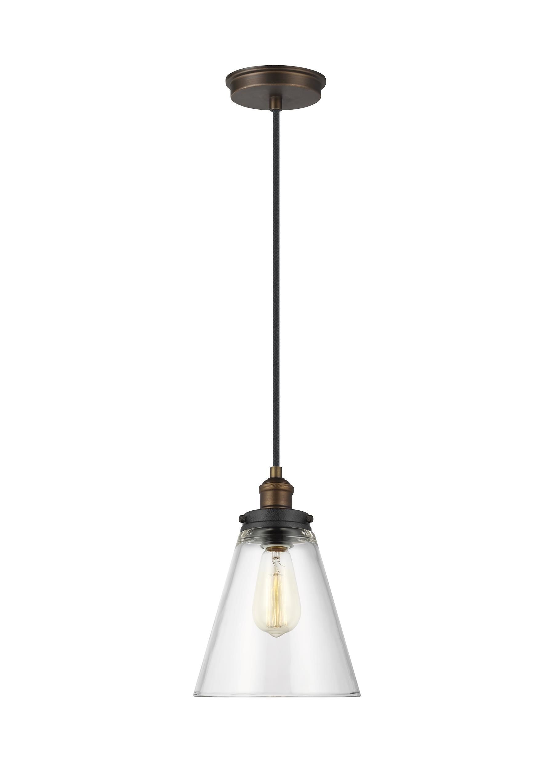 Baskin Suspension simple Or - P1347PAGB/DWZ | GENERATION LIGHTING