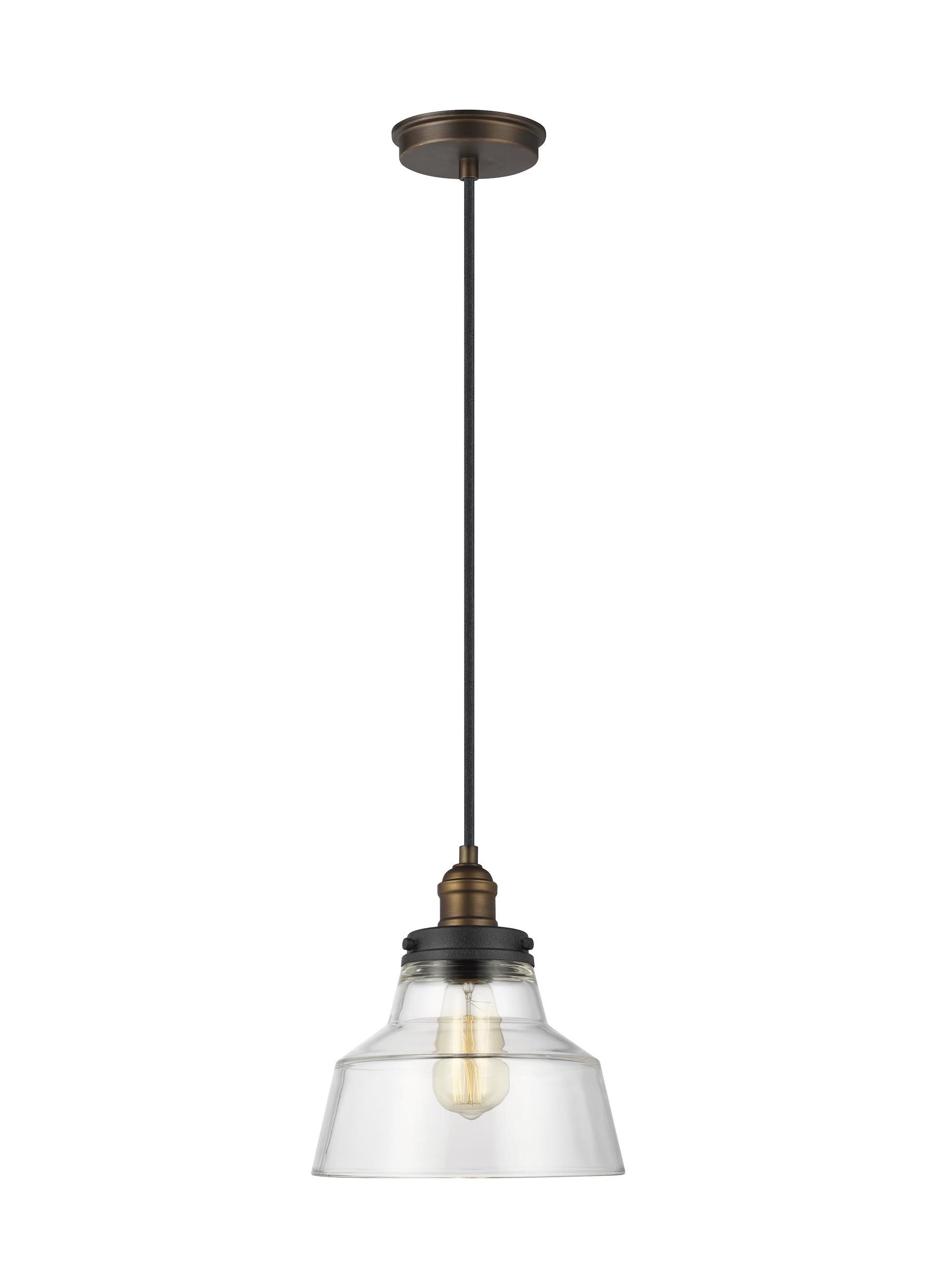 Baskin Suspension simple Or - P1348PAGB/DWZ | GENERATION LIGHTING