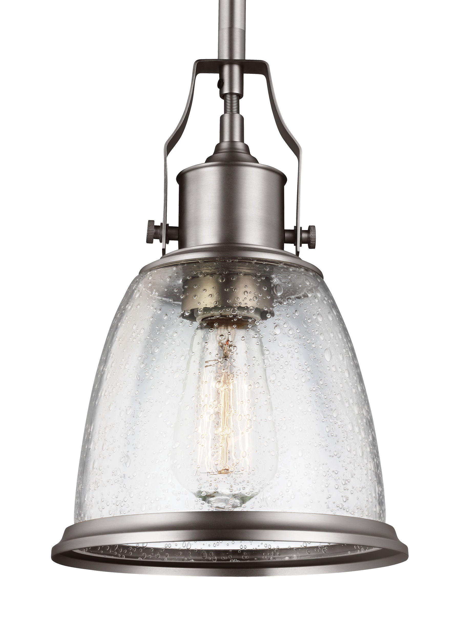 Hobson Suspension simple Nickel - P1354SN | GENERATION LIGHTING