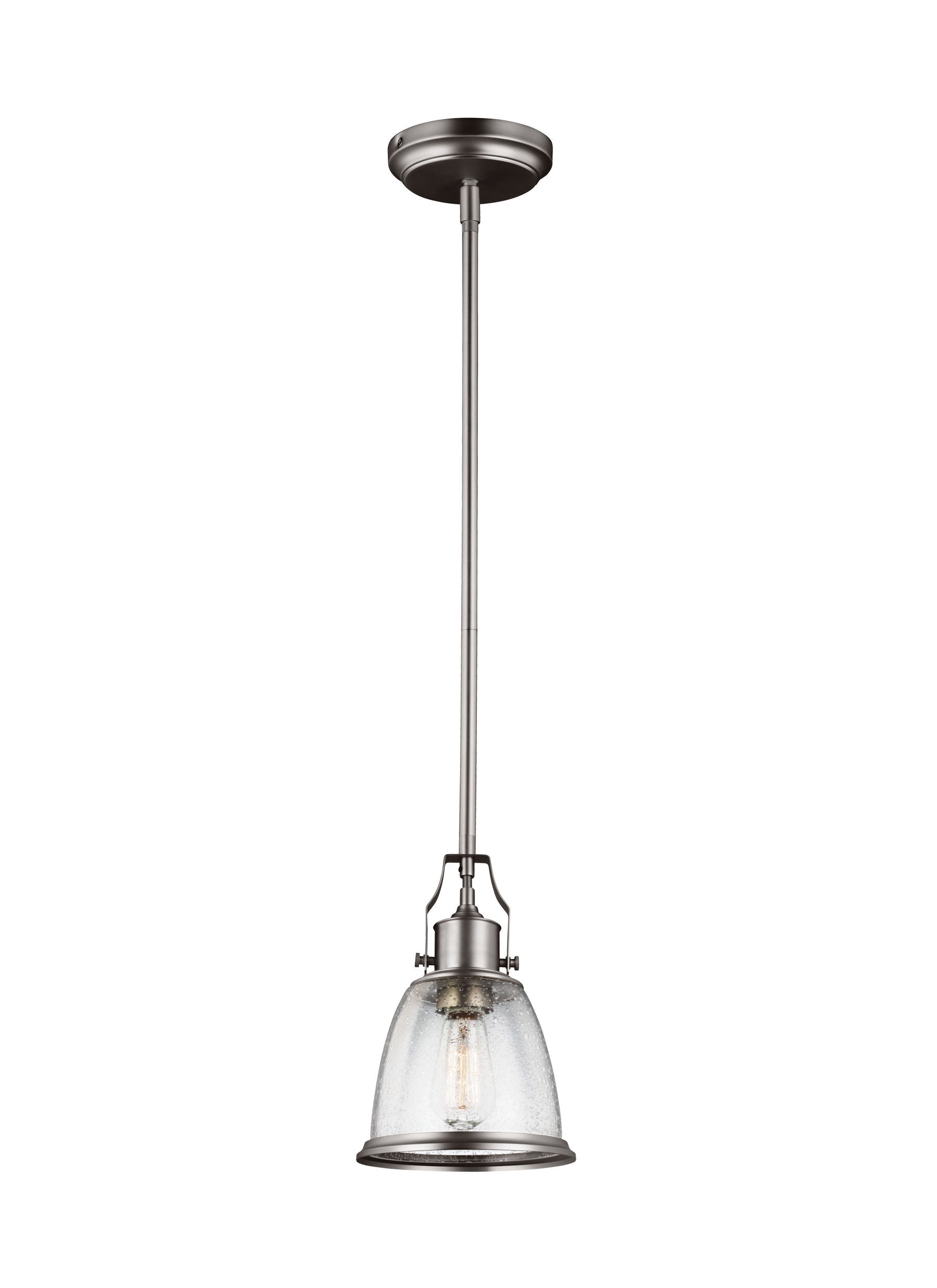 Hobson Suspension simple Nickel - P1354SN | GENERATION LIGHTING