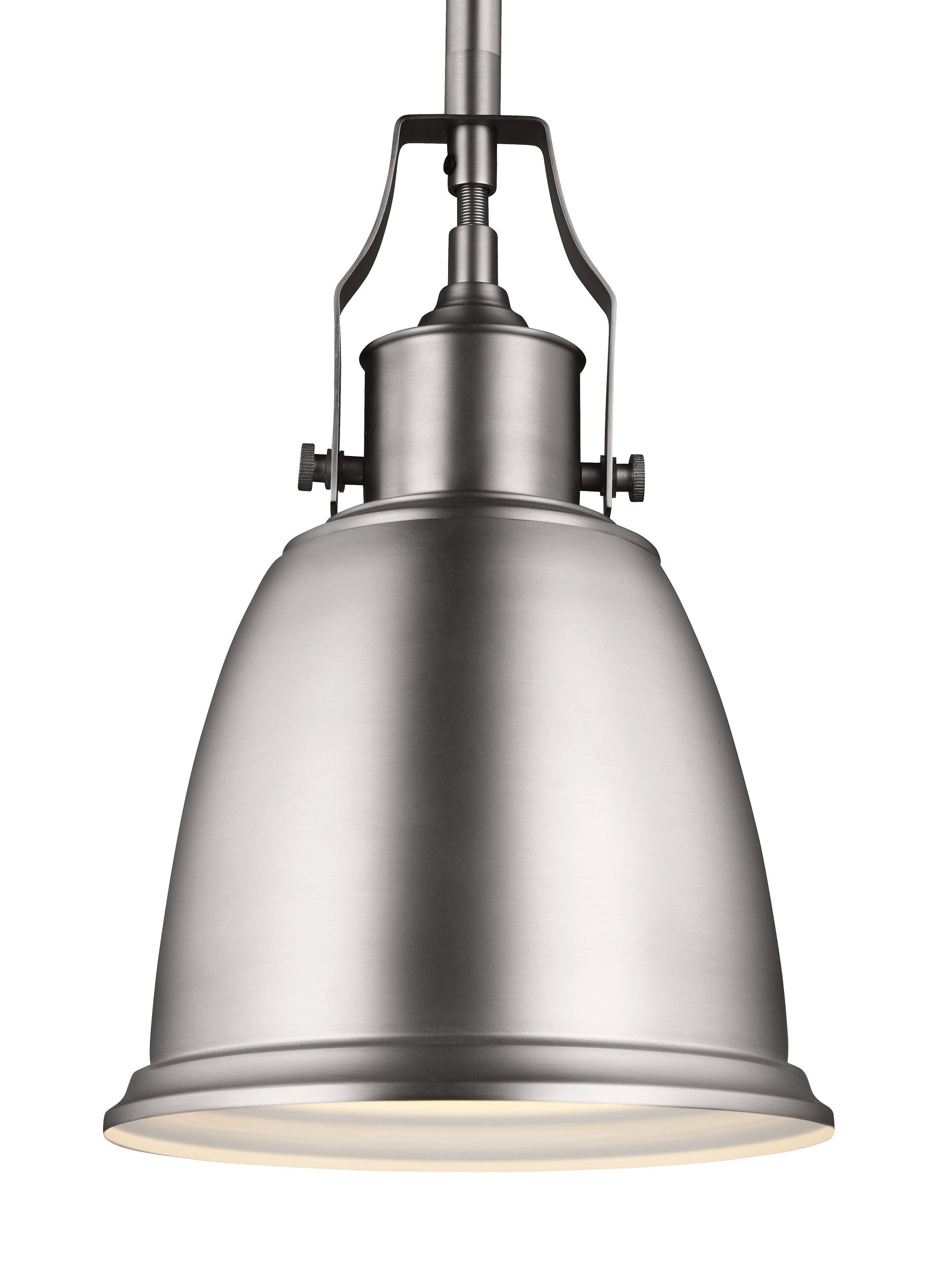 Hobson Suspension simple Nickel - P1357SN | GENERATION LIGHTING