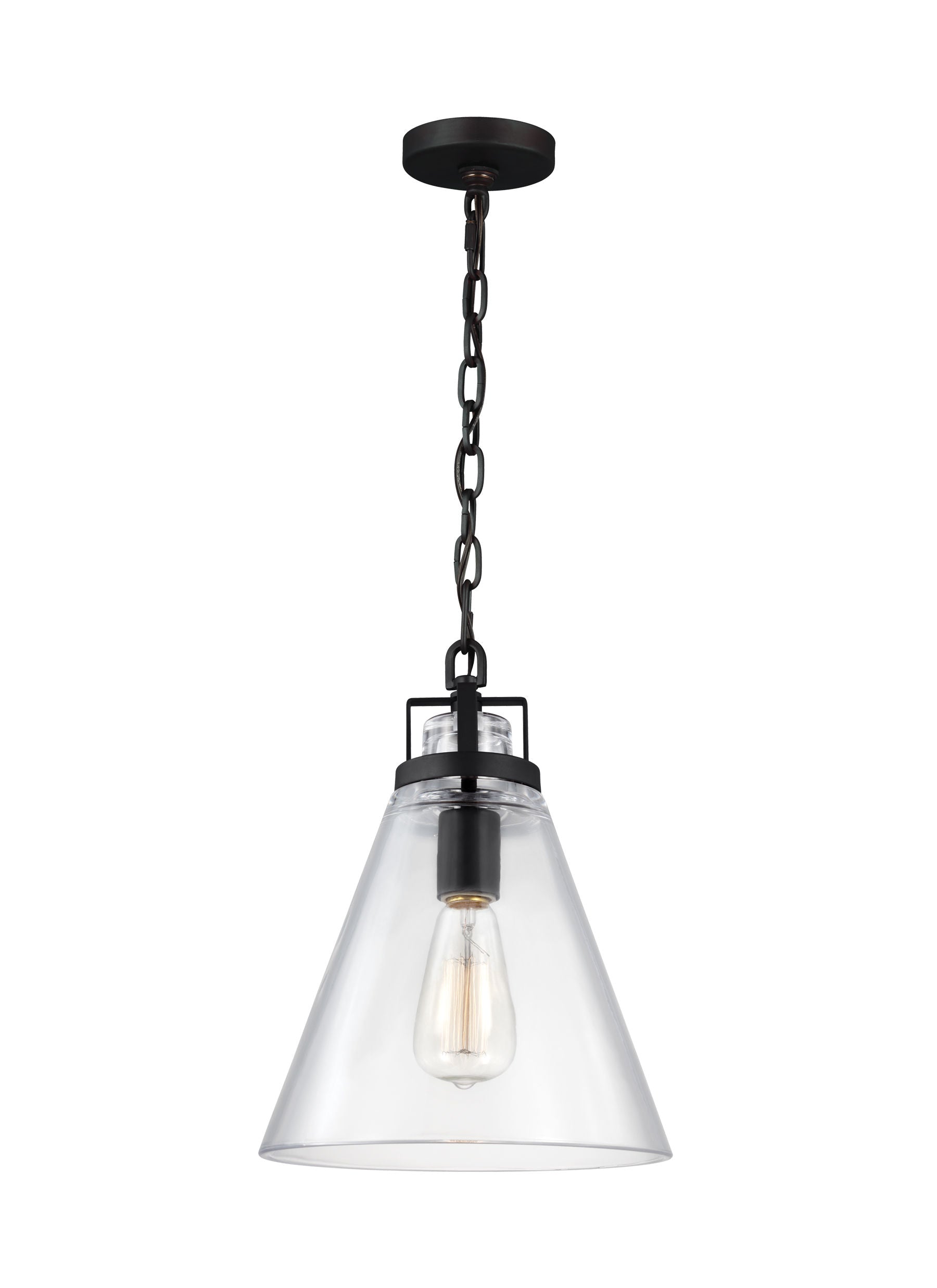 Frontage Suspension simple Bronze - P1370ORB | GENERATION LIGHTING