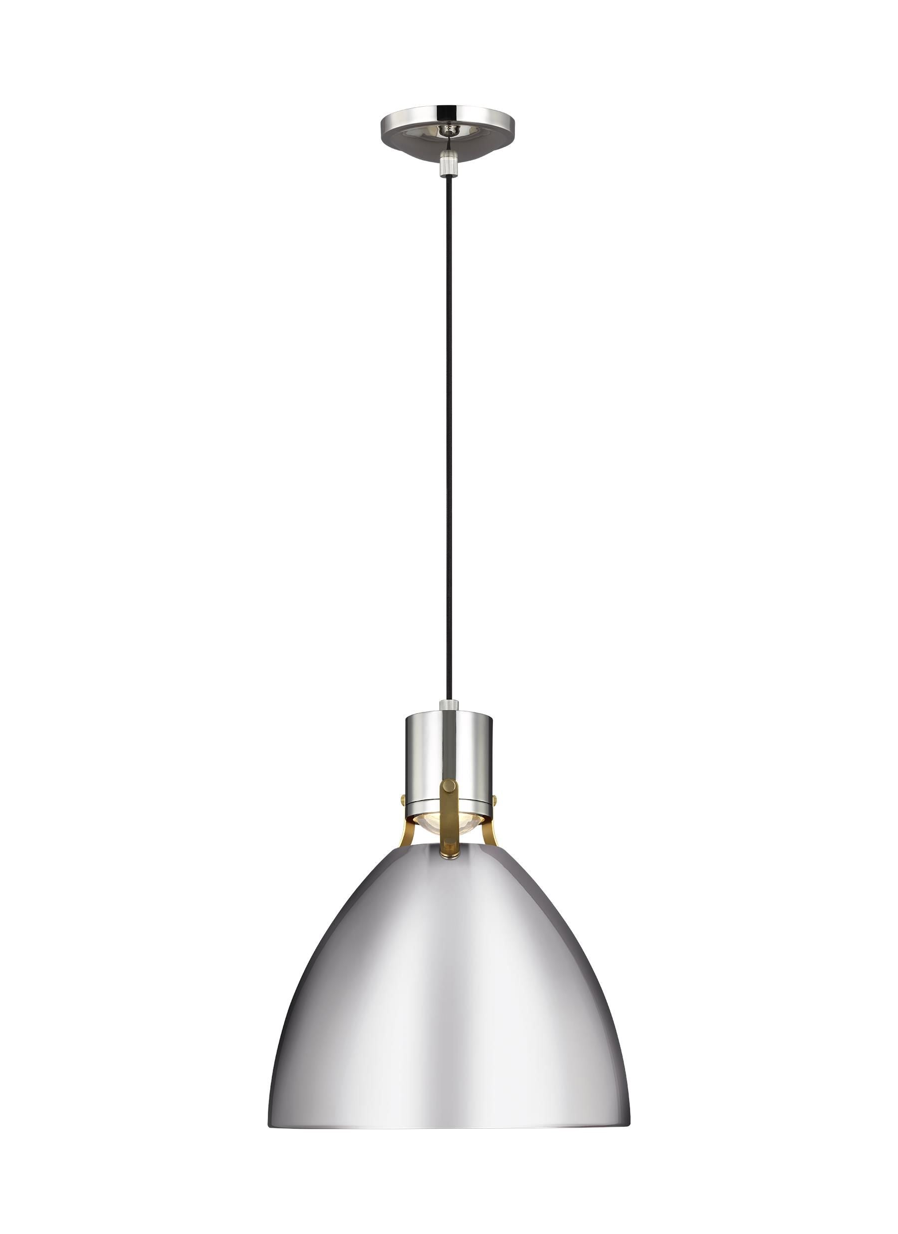 Brynne Suspension simple Nickel DEL INTÉGRÉ - P1442PN-L1 | GENERATION LIGHTING