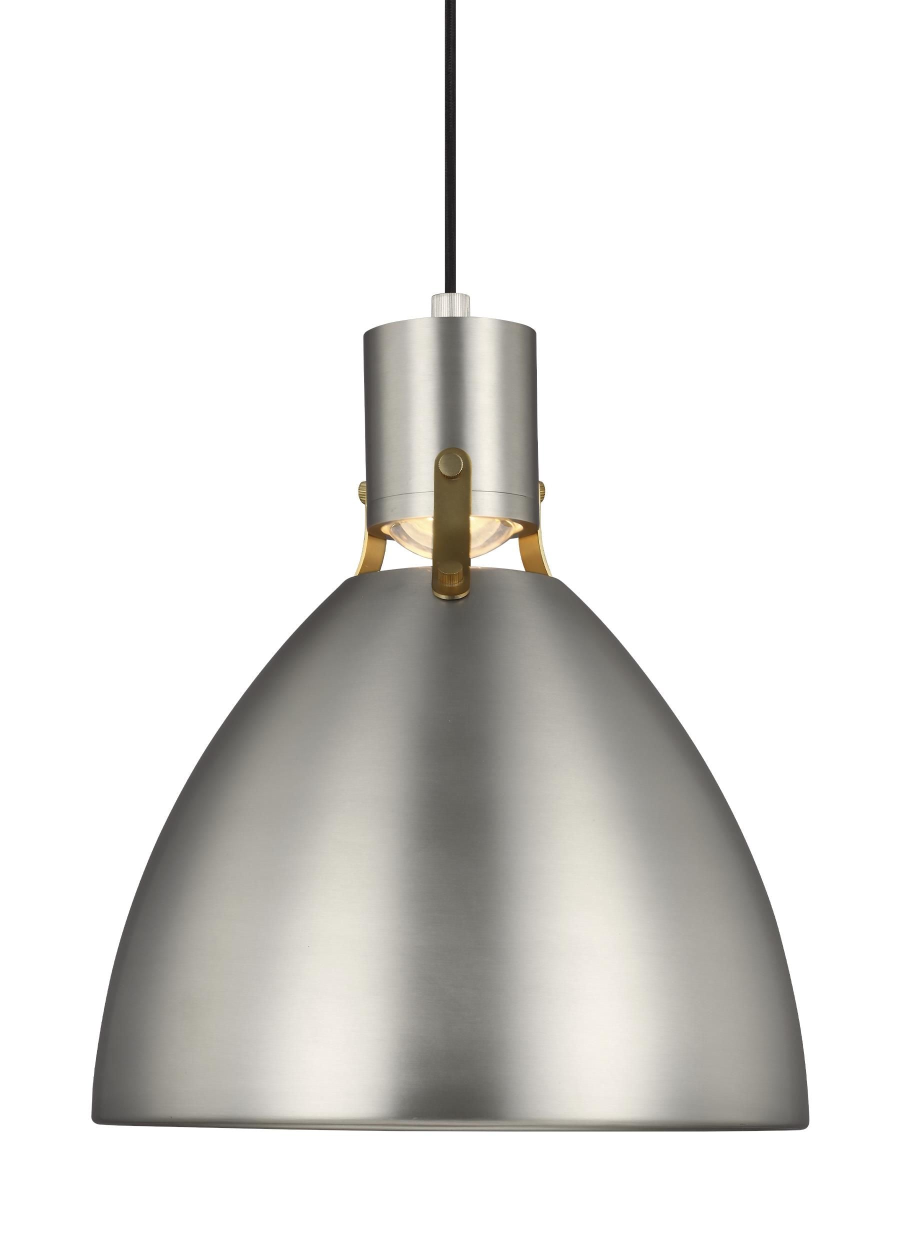 Brynne Suspension simple Nickel DEL INTÉGRÉ - P1442SN-L1 | GENERATION LIGHTING