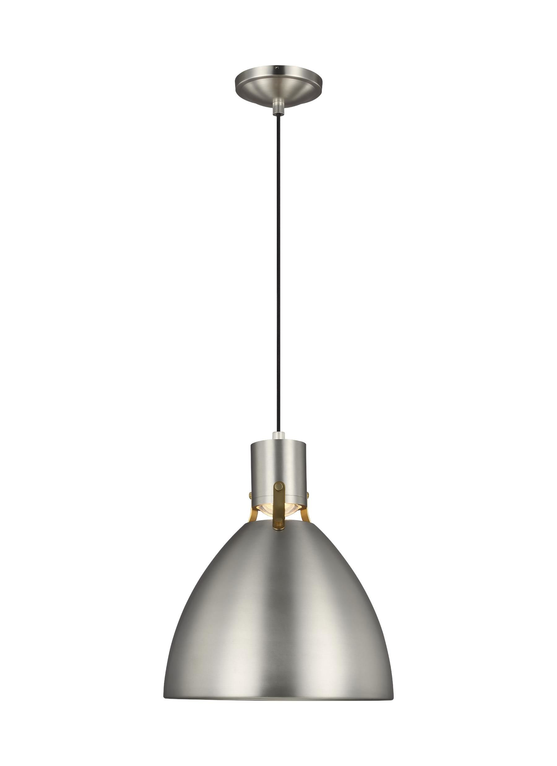 Brynne Suspension simple Nickel DEL INTÉGRÉ - P1442SN-L1 | GENERATION LIGHTING