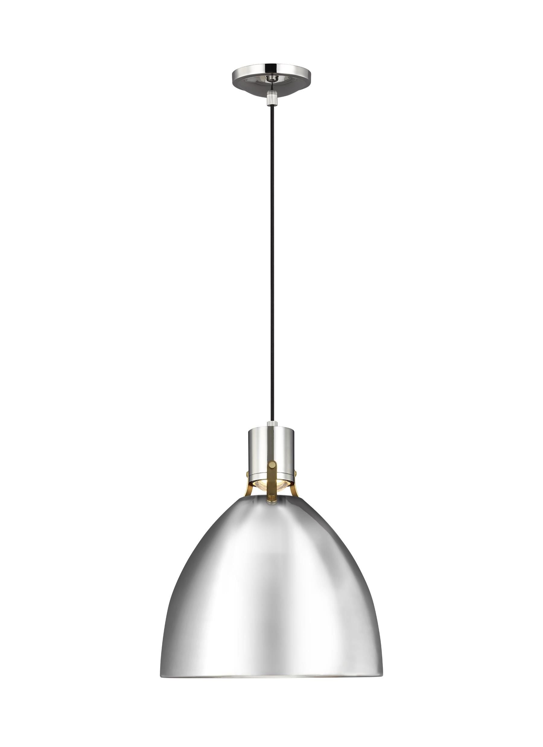 Brynne Suspension simple Nickel DEL INTÉGRÉ - P1443PN-L1 | GENERATION LIGHTING