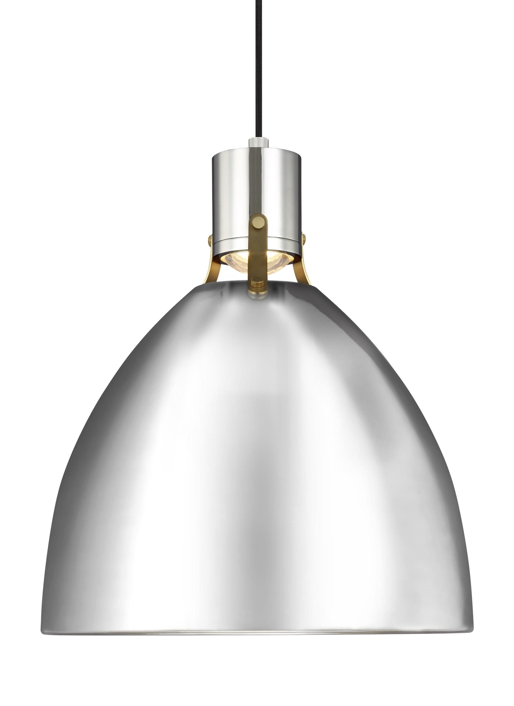 Brynne Suspension simple Nickel DEL INTÉGRÉ - P1443PN-L1 | GENERATION LIGHTING